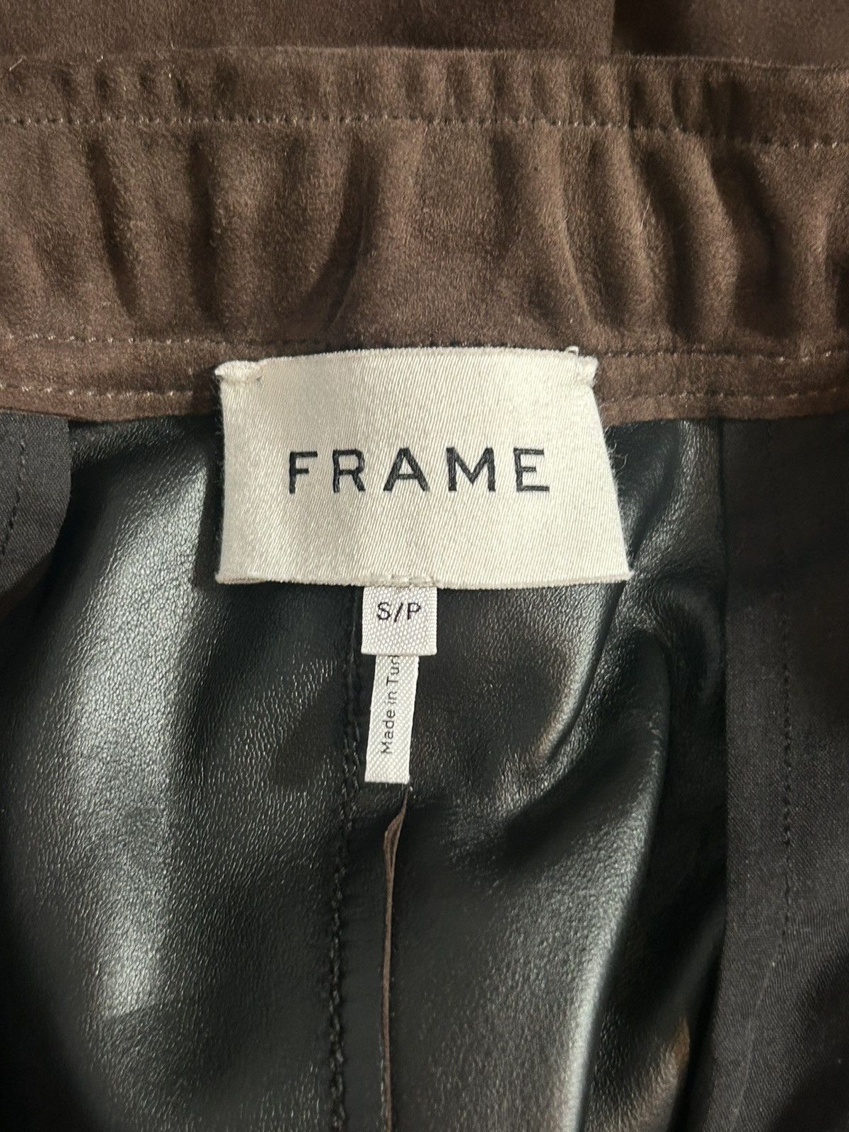 Frame MSRP: $995 Leather Suede Joggers Size US 30 / EU 46 - 8 Thumbnail