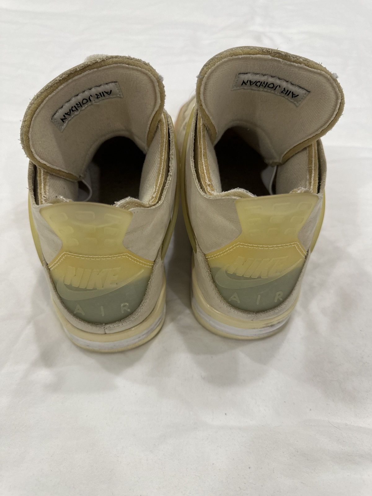 Jordan Brand × Off-White Off White x Air Jordan 4 Retro SP ‘Sail’ Size US 9.5 / EU 42-43 - 5 Thumbnail
