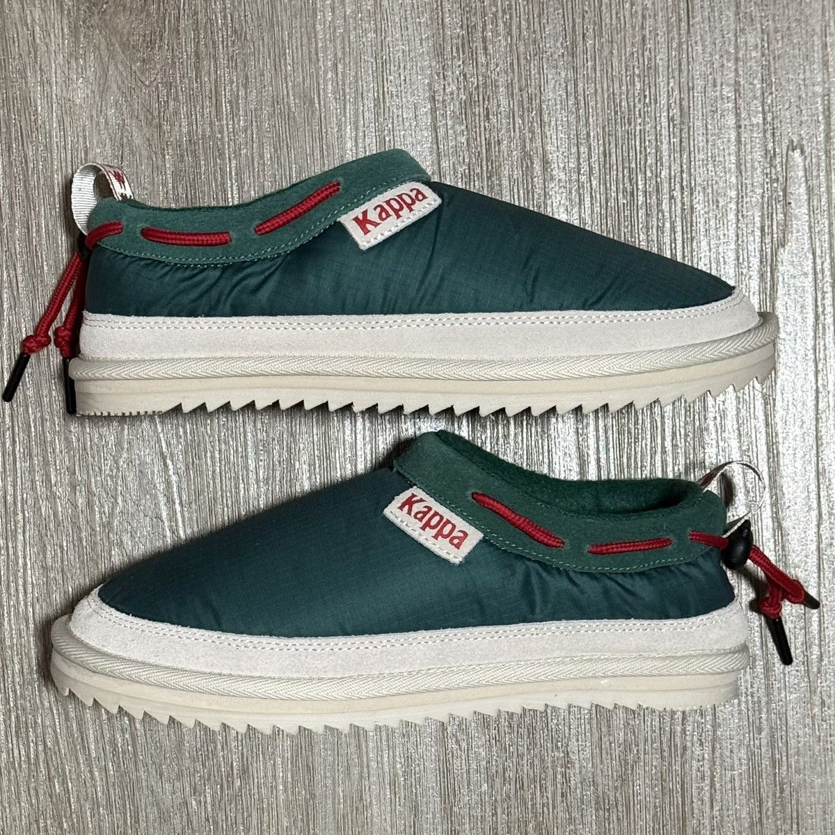 Kappa Kappa 222 Banda Mule Slippers Green Eggnog Red Size 5 New Size US 5 / EU 37 - 2 Thumbnail