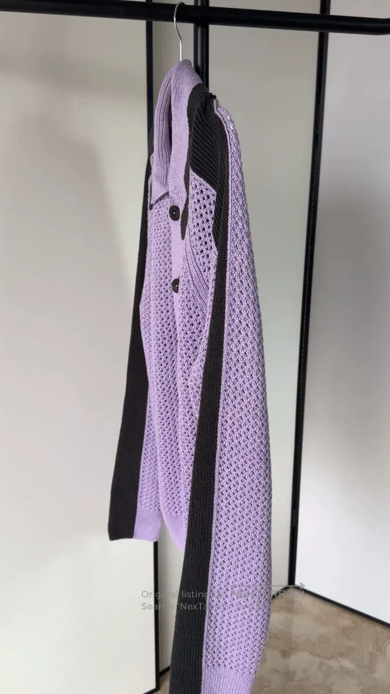 Hermes Hermes Purple Men's Knitted Top Size US L / EU 52-54 / 3 - 1 Thumbnail