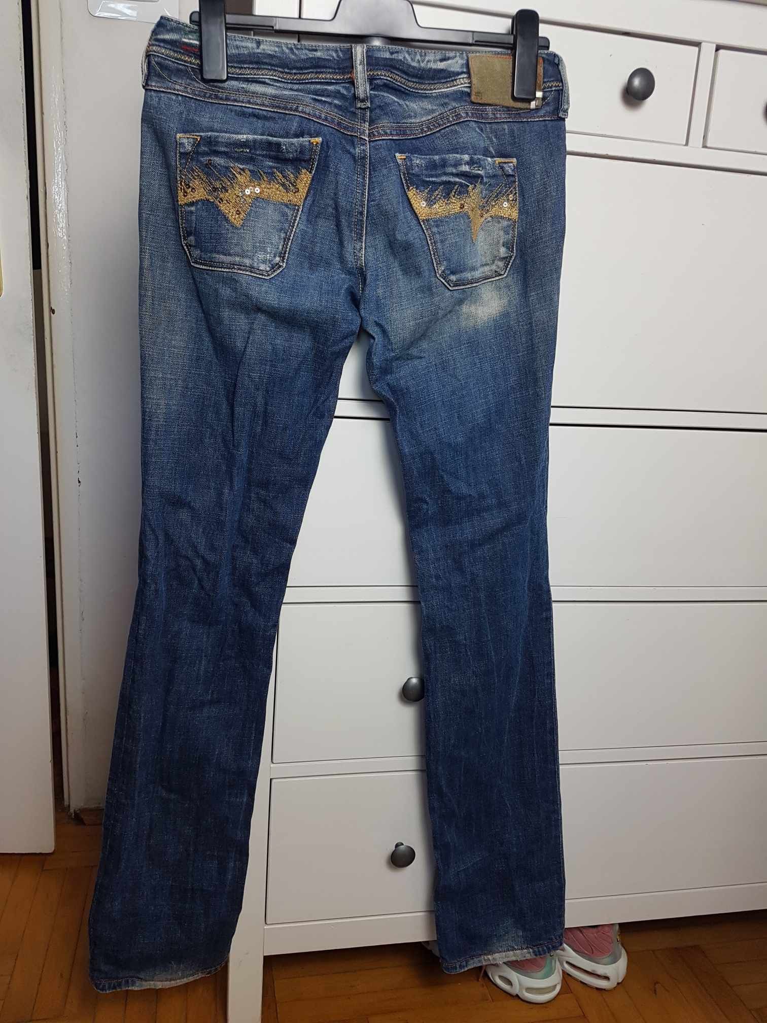Diesel × Vintage Diesel Lowky jeans Vintage low rise W29 bootcut Flare Size 29" - 4 Thumbnail