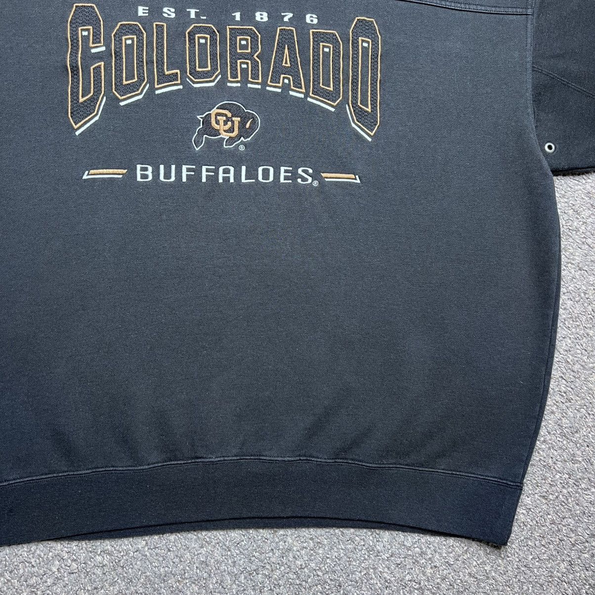 NCAA 90s NCAA Colorado Buffaloes Lee Sport Embroidered Sweatshirt Size US XL / EU 56 / 4 - 6 Thumbnail