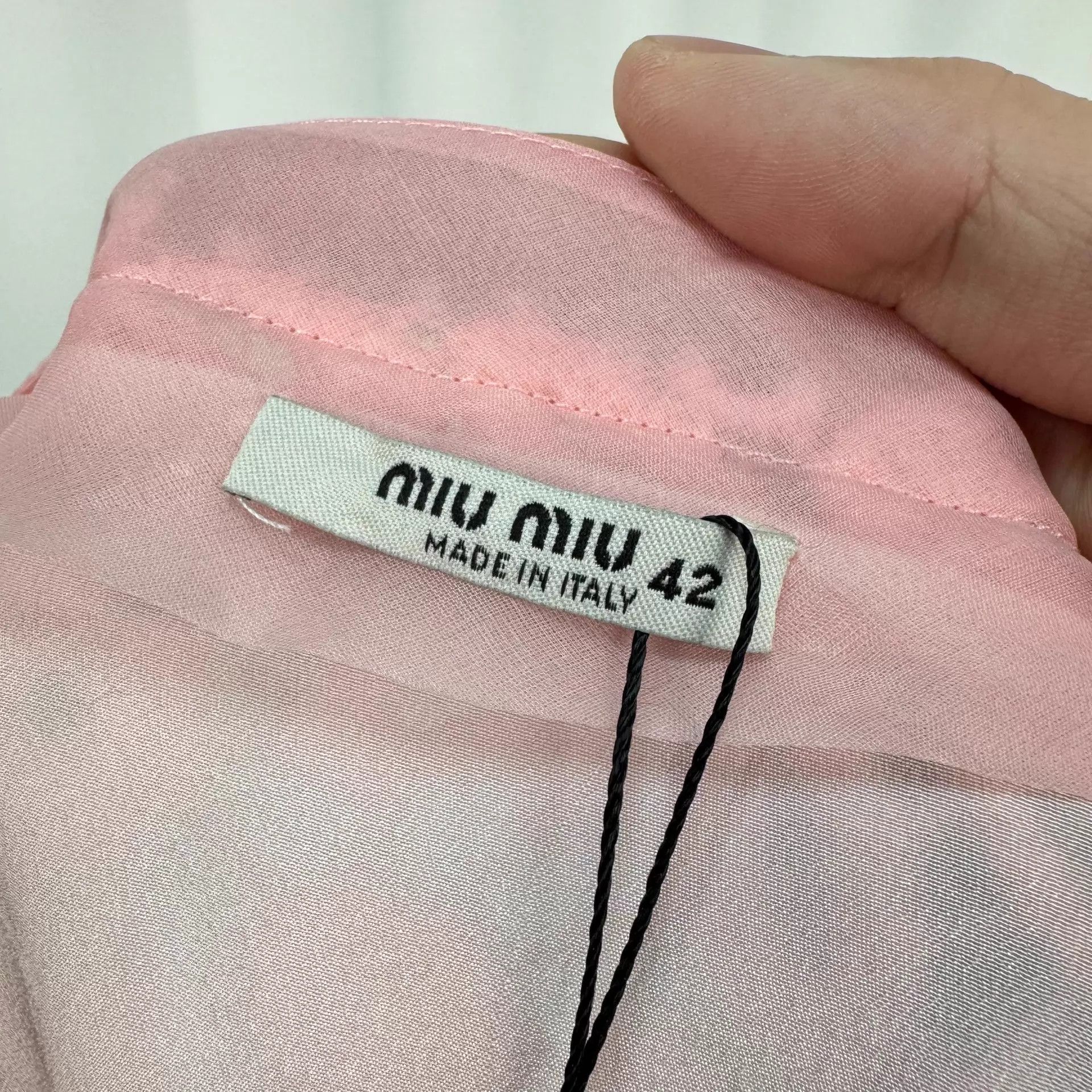 Miu Miu Miu Miu floral embroidery lace skirt 42 new Size 28" / US 6 / IT 42 - 5 Thumbnail