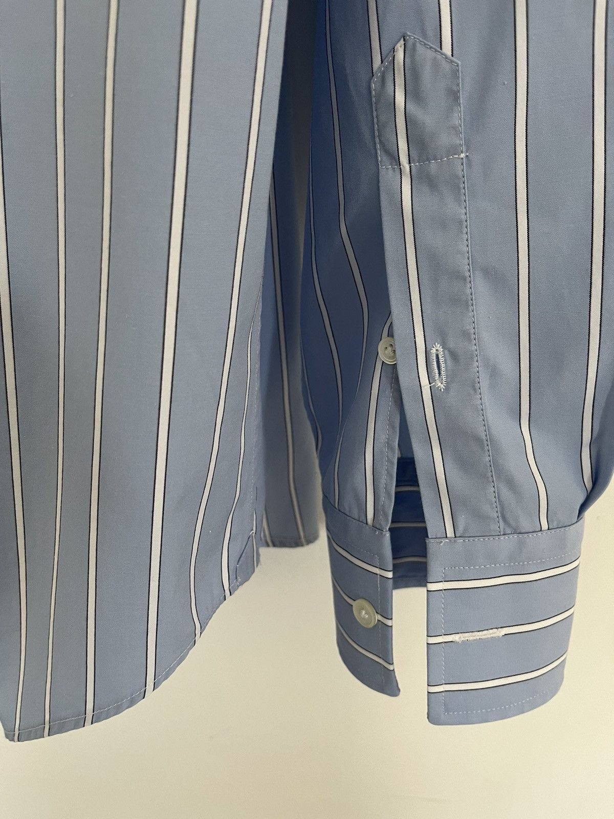 Lanvin LANVIN Poplin striped shirt Size US L / EU 52-54 / 3 - 9 Thumbnail