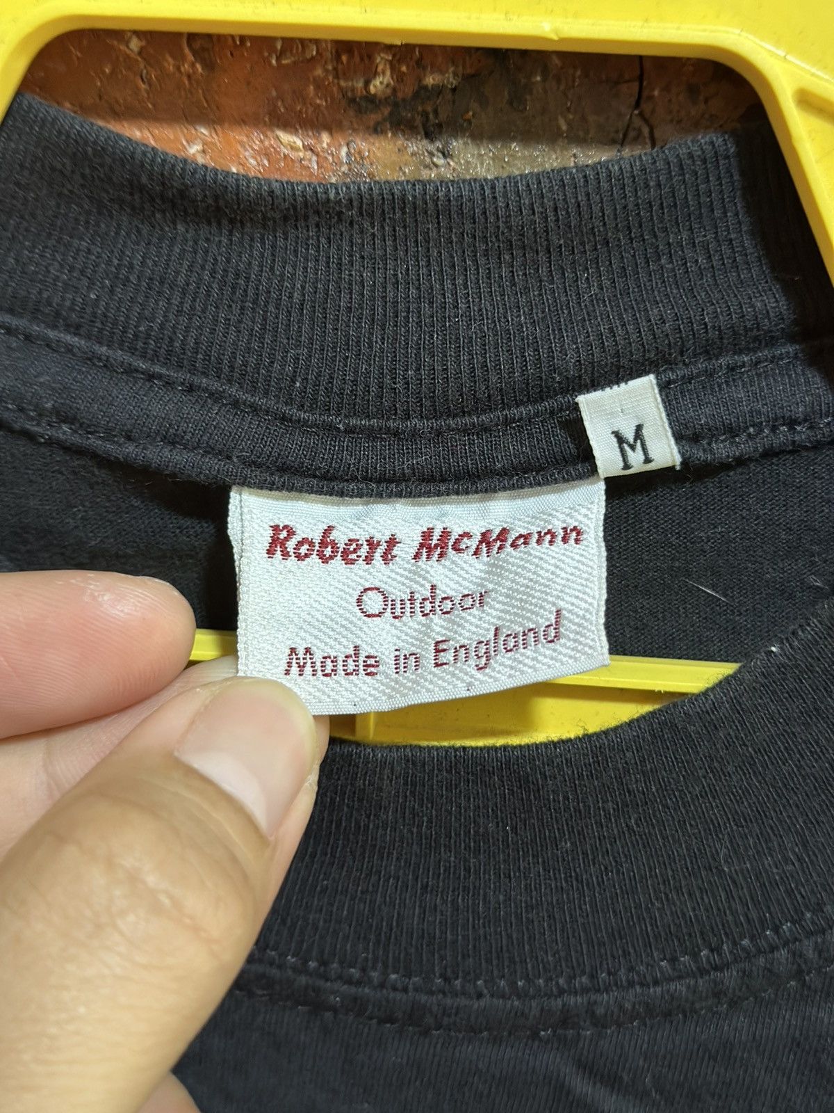 Designer × Vintage Vintage Robert Mcmann Outdoor Faded Tee Size US M / EU 48-50 / 2 - 5 Thumbnail