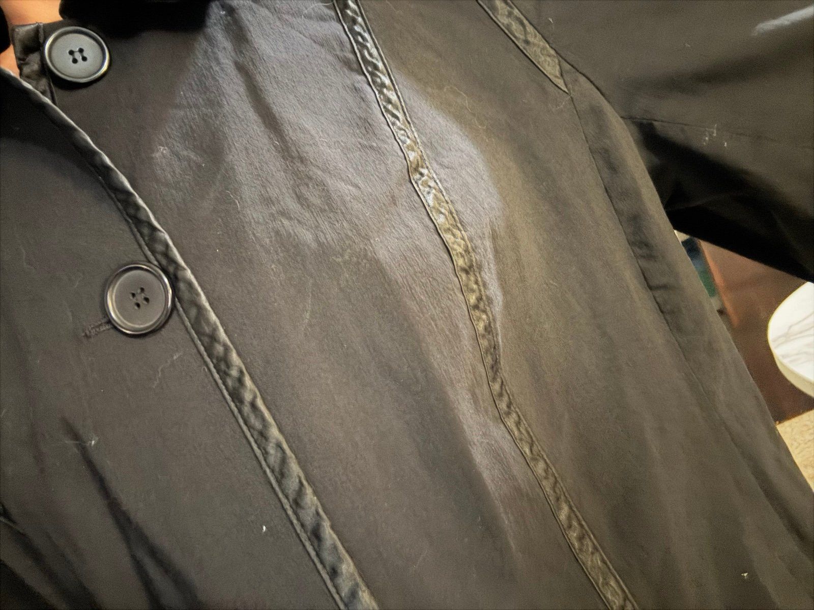 Other LONG TRENCH COAT - NUAGE - Black Size 3XL / US 20-22 - 2 Thumbnail