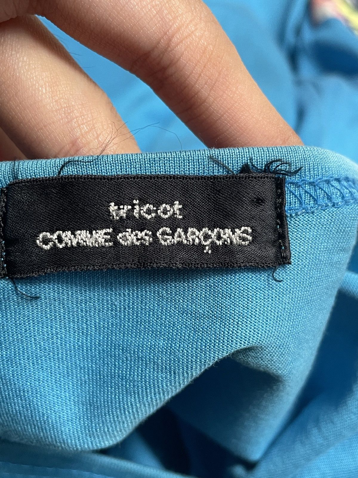 Comme des Garcons Vintage Brand Tricot Comme Des Garcons T-shirt 2000s Size US M / EU 48-50 / 2 - 9 Thumbnail