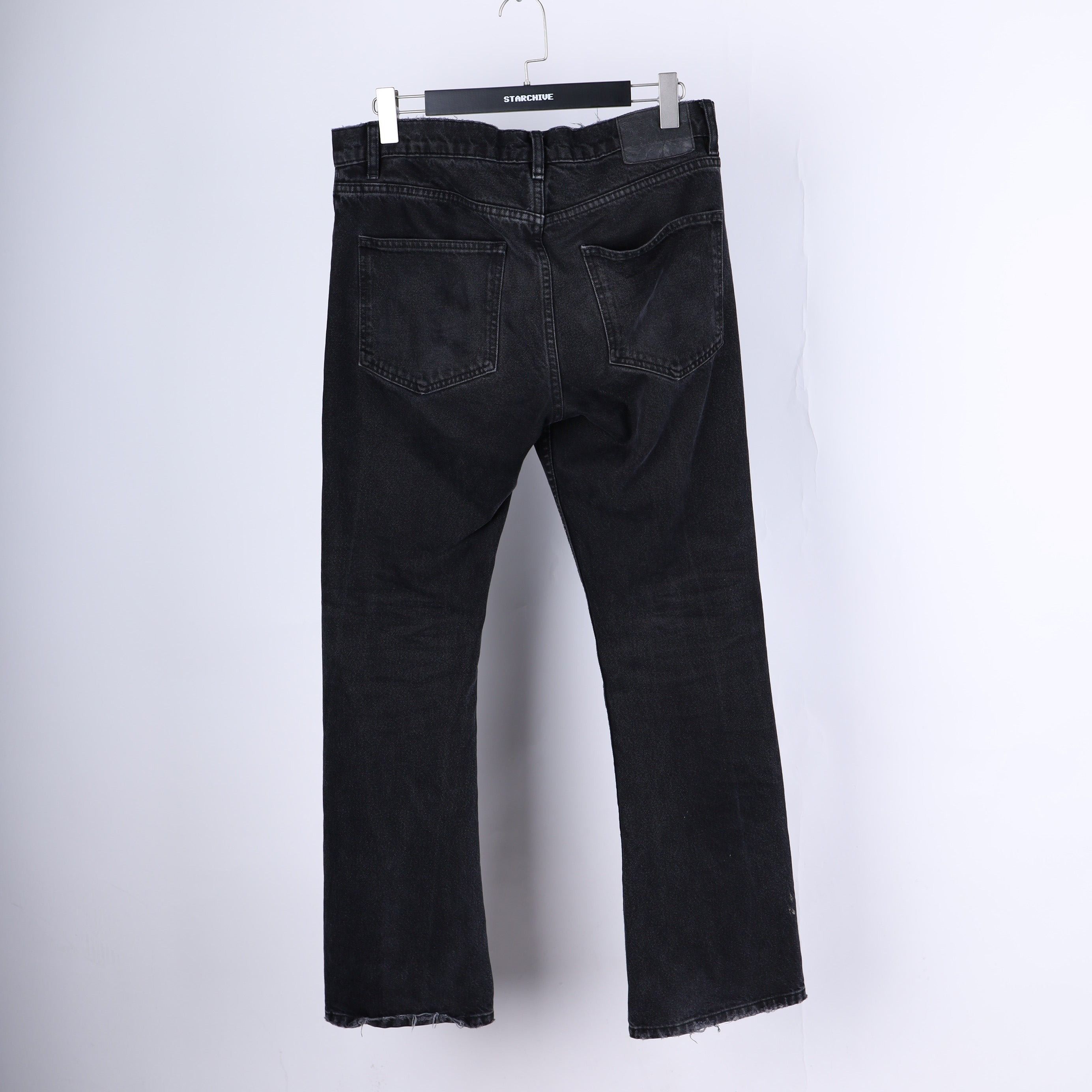 Enfants Riches Deprimes ERD DISTRESSED BLACK DENIM SZ 31 Size US 31 - 4 Thumbnail