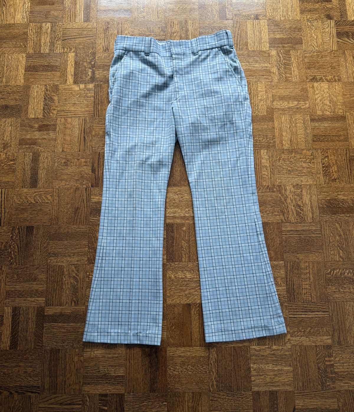 Vintage Vintage 60s Plaid Bootcut Bell Bottom Flared Pants Size US 34 / EU 50 - 1 Thumbnail
