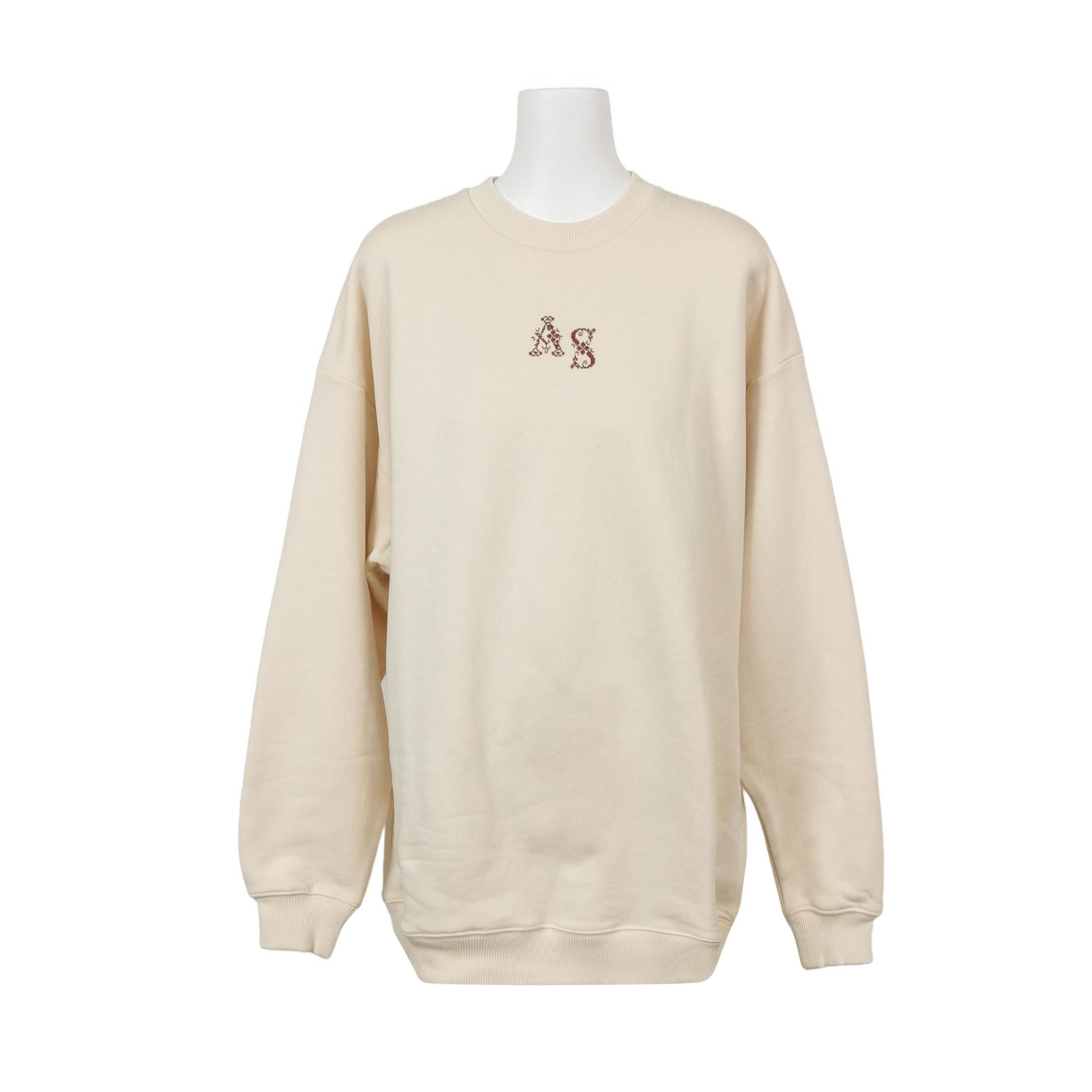 Acne Studios Acne Studios Kids Beige Crewneck Sweatshirt 6Y Size S / US 4 / IT 40 - 1 Thumbnail