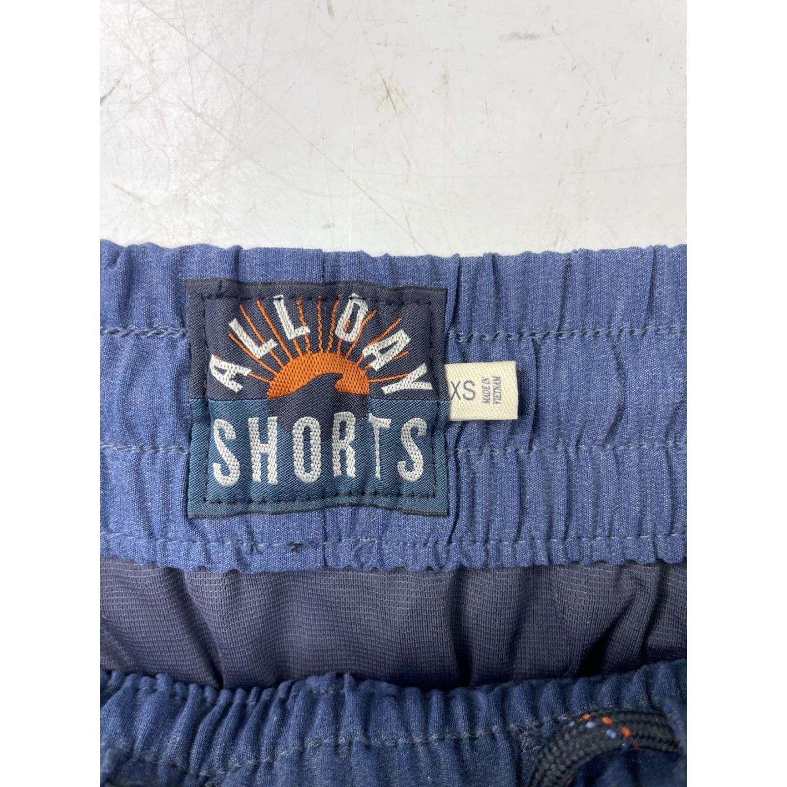 Faherty Faherty Shorts Mens XS Blue Athletic Lined Moisture Wicking Pockets Quick Dry Drawstring Lightweight Easy Care Size US 27 - 4 Thumbnail