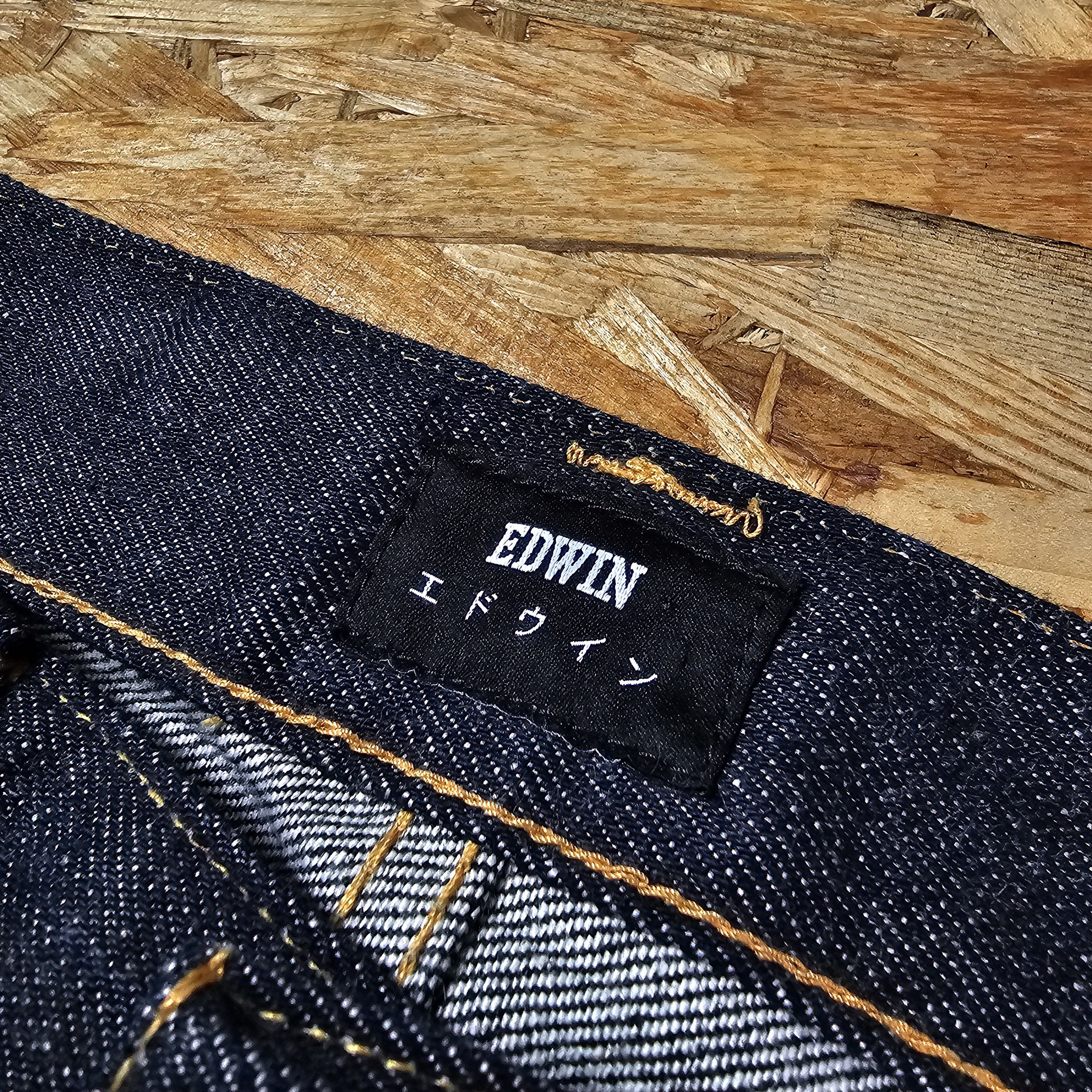 Edwin × Japanese Brand EDWIN Selvedge Denim Jeans Pants ED-55 PEGGS SON 32X32 Size US 31 - 12 Thumbnail