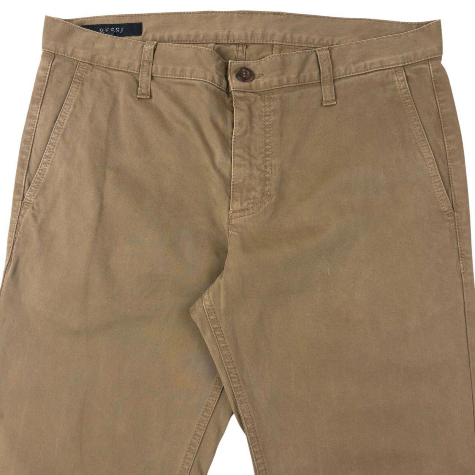 Gucci Vintage 2000s Gucci Chino Trousers Size W31 Size US 31 - 4 Thumbnail
