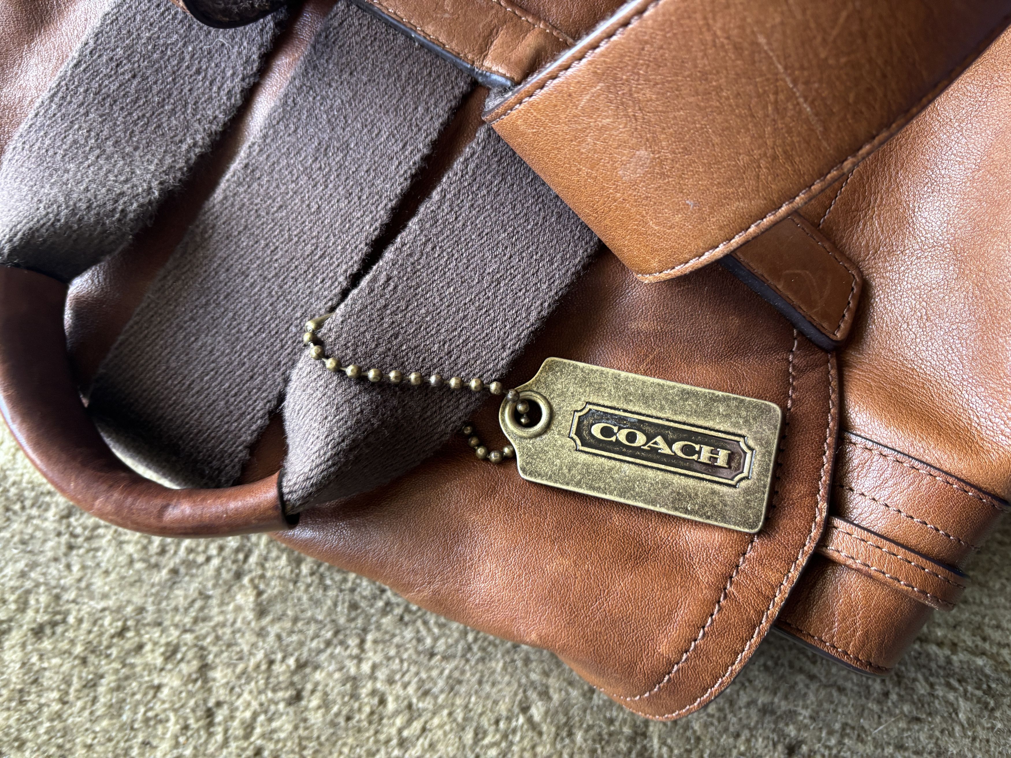 Coach Coach Leather Backpack Size ONE SIZE - 3 Thumbnail