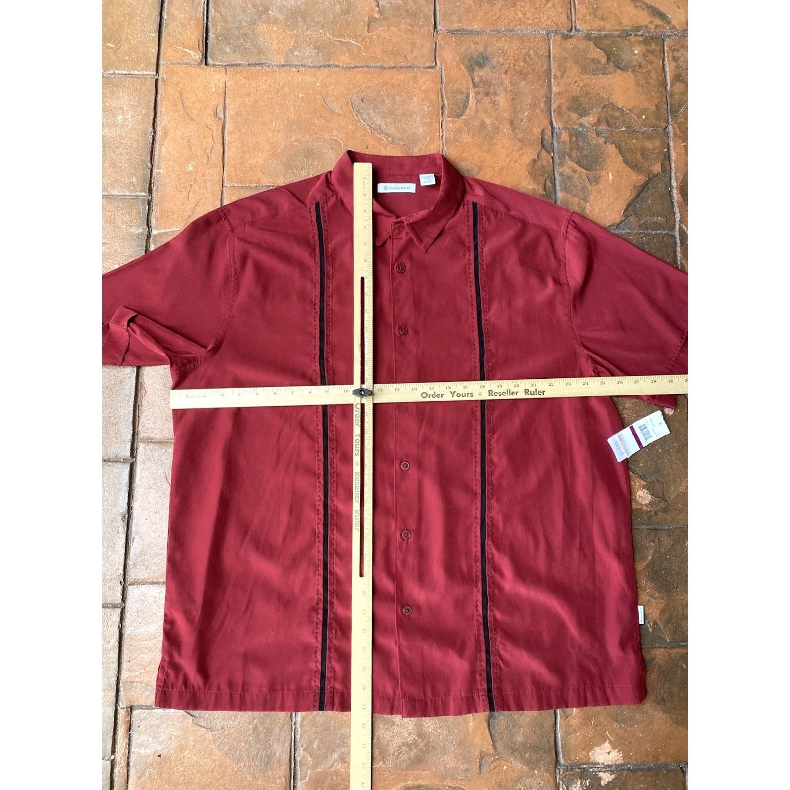 Cubavera VINTAGE is not applicable here. Cubavera Shirt Mens 2XL Short Sleeve Button-Down Red Cuban NWT Vero Camp Collared Shirt Size US XXL / EU 58 / 5 - 5 Thumbnail