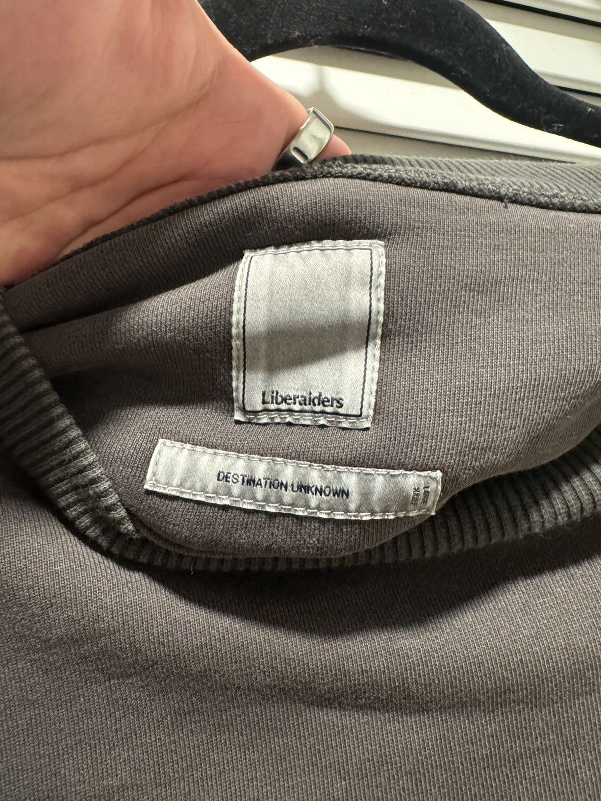 Liberaiders Garment Dyed Crewneck Sweater Size US L / EU 52-54 / 3 - 3 Thumbnail