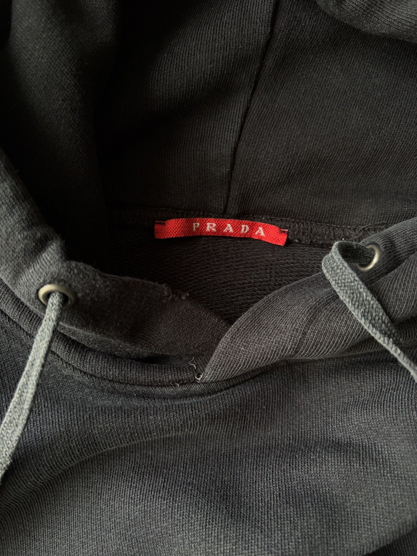 Prada Prada red tab hoody Size US S / EU 44-46 / 1 - 5 Thumbnail