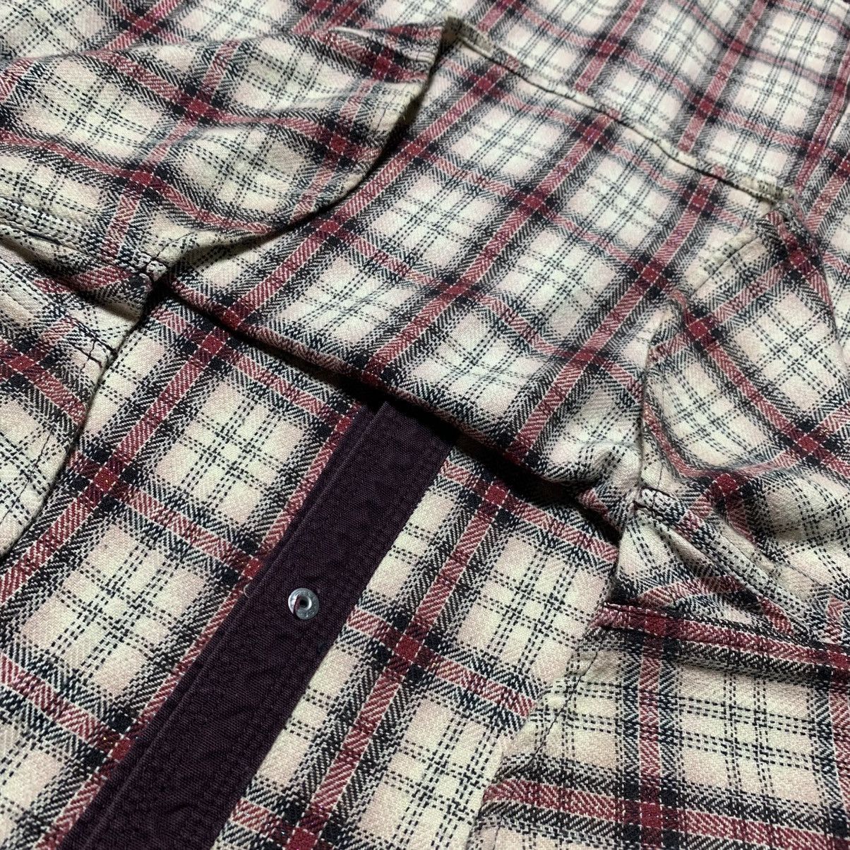 Japanese Brand Western Style Vtg Nicole Club For Men Plaid Flannel Shirt Size US M / EU 48-50 / 2 - 7 Thumbnail