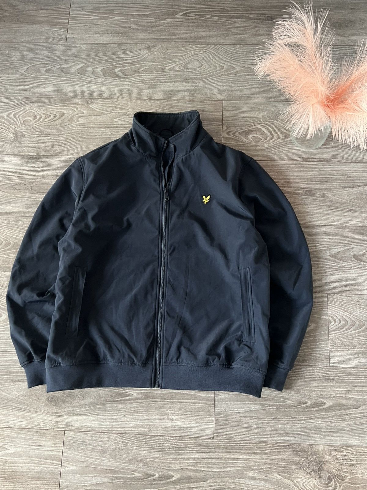 Designer × Lyle & Scott ‼️Archival Lyle & Scott Heavy Waterproof Material Zip Jacket‼️ Size US XXL / EU 58 / 5 - 1 Thumbnail