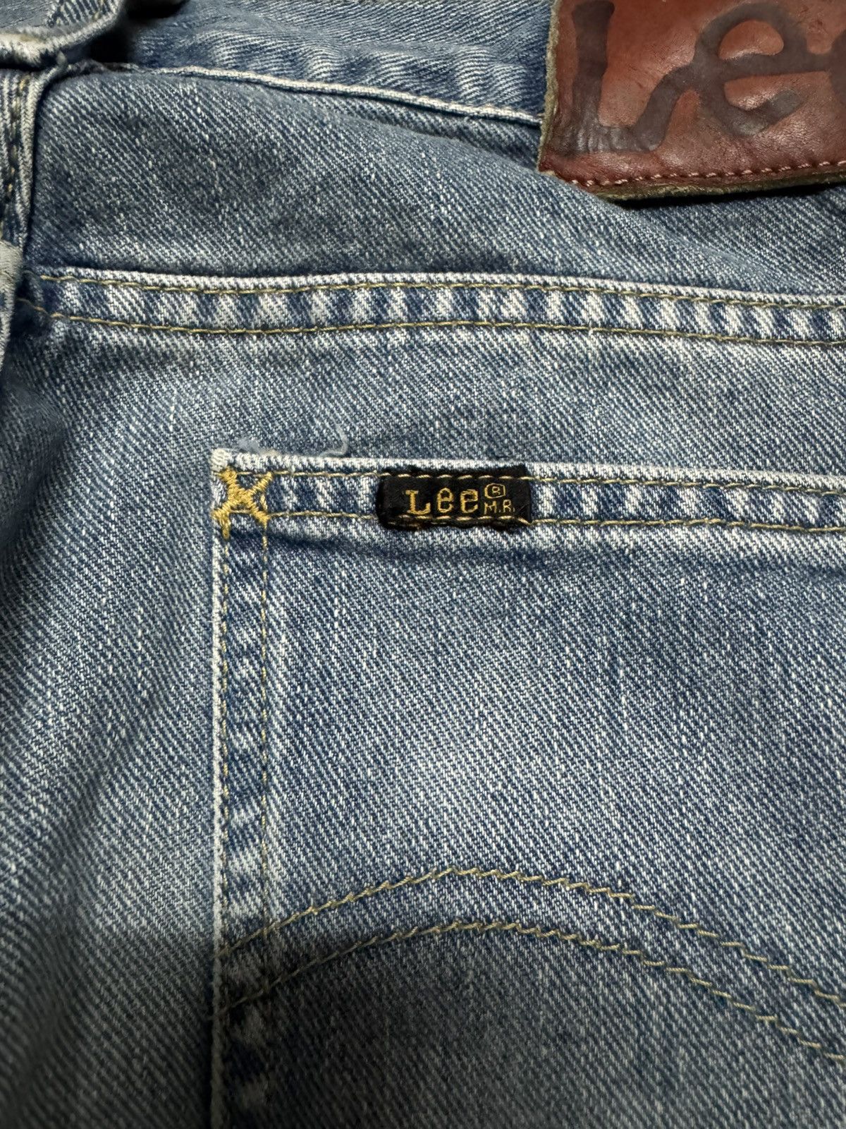 Lee 💥BAGGY💥90's LEE MUD WASHED HEAVYWEIGHT DENIM INSANE STYLE Size US 28 / EU 44 - 16 Thumbnail