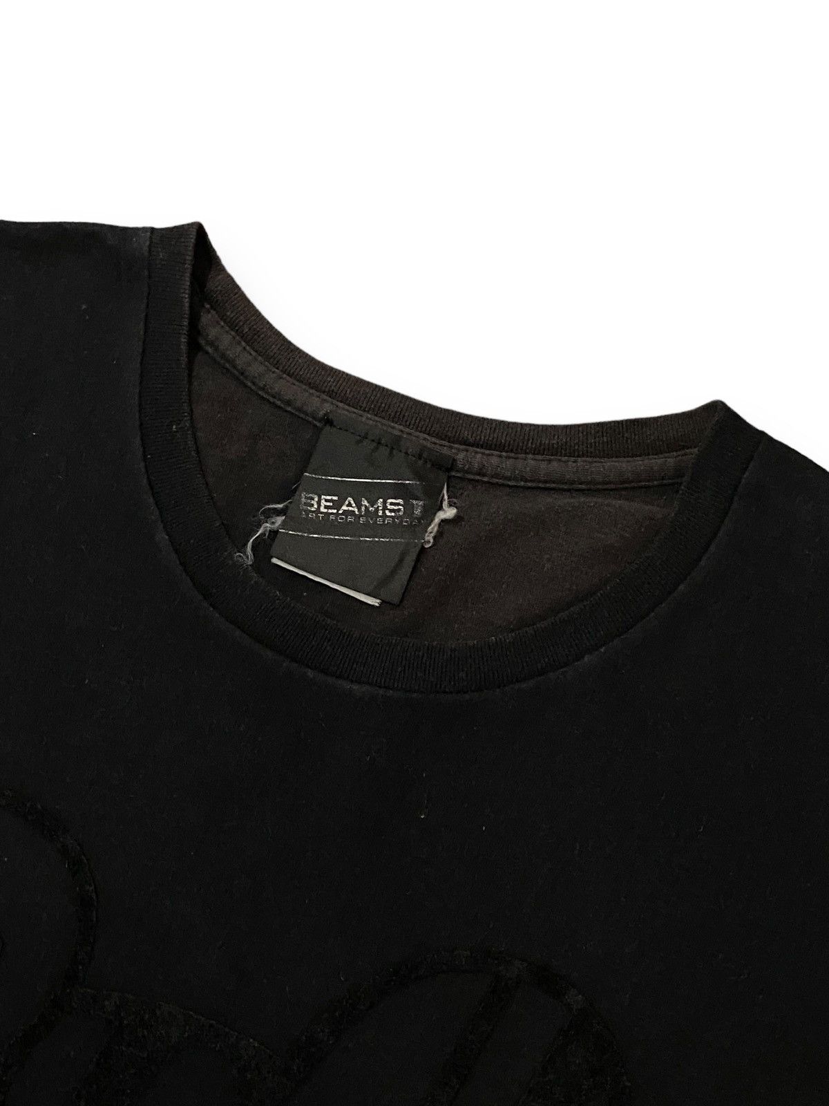 Beams Plus × Designer × Japanese Brand BEAMS JAPAN BLACK BEAR FLEECE LOGO TSHIRT Size US M / EU 48-50 / 2 - 7 Thumbnail