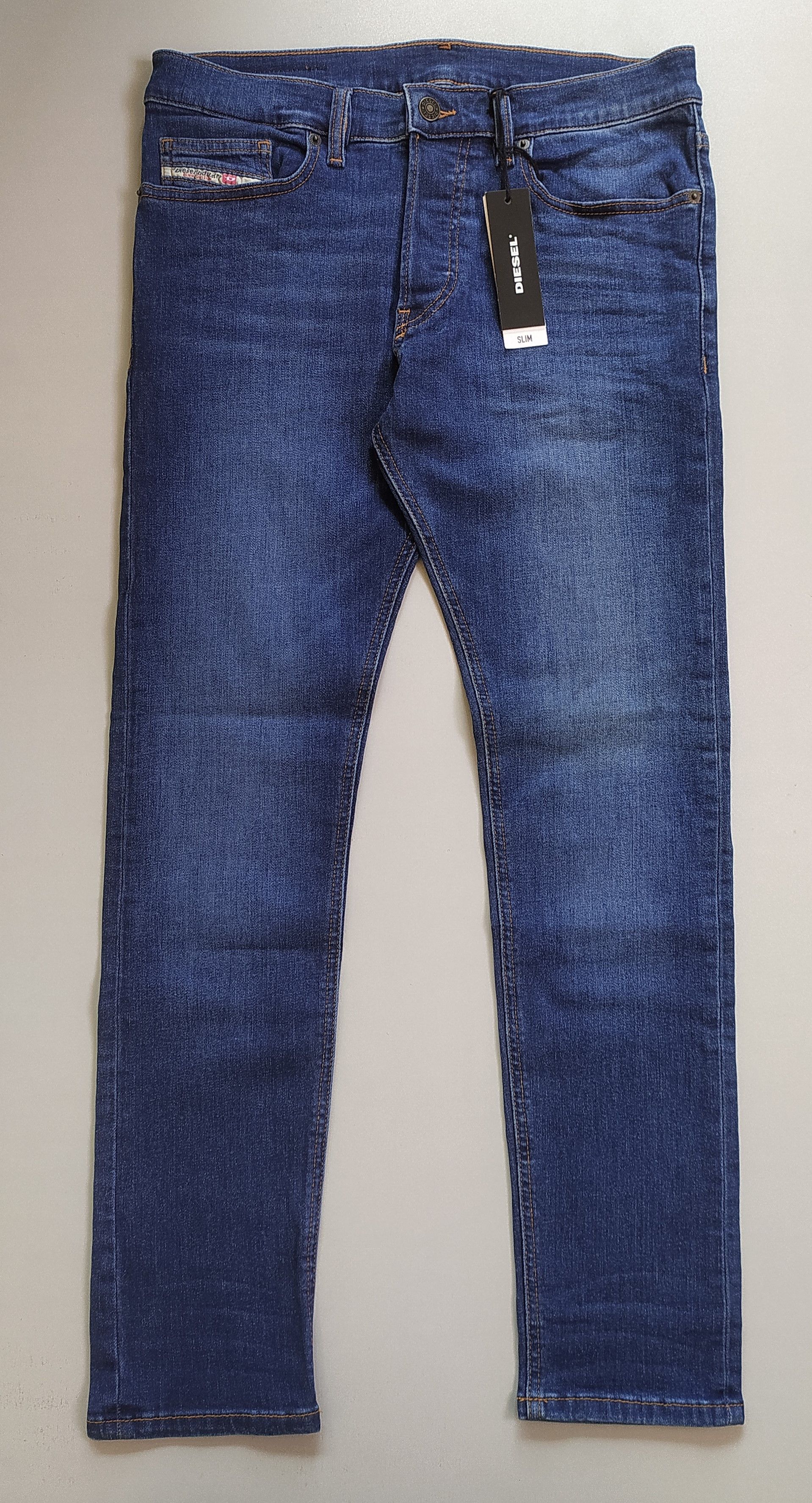 Diesel Diesel D-LUSTER-OGDAN Men's Jeans Free Shipping T/ 9835 Size US 30 / EU 46 - 2 Thumbnail