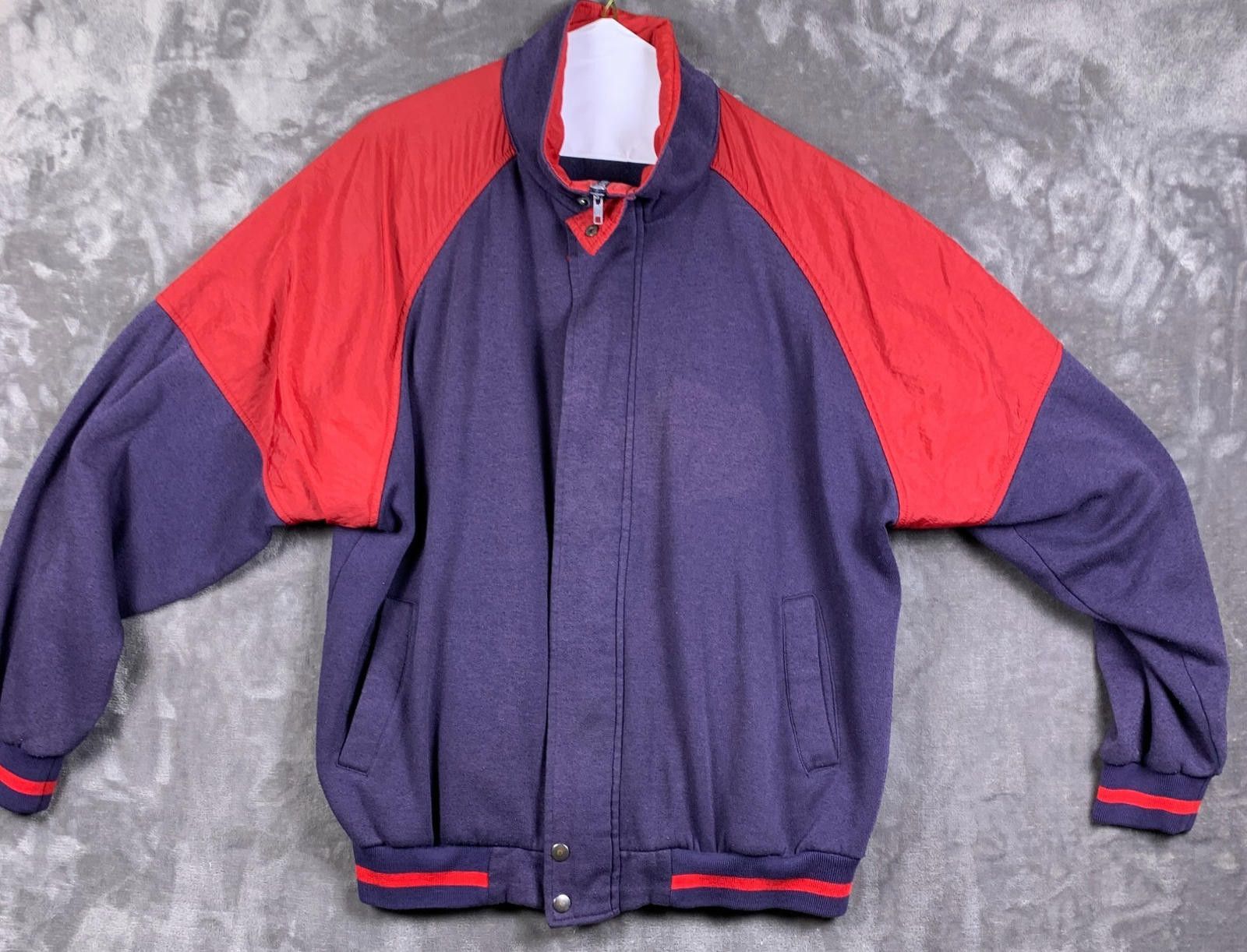 Triple 5 Soul Vintage TRIPLES 80s Vartsity Track Jacket Sz L (297) Size US L / EU 52-54 / 3 - 1 Thumbnail