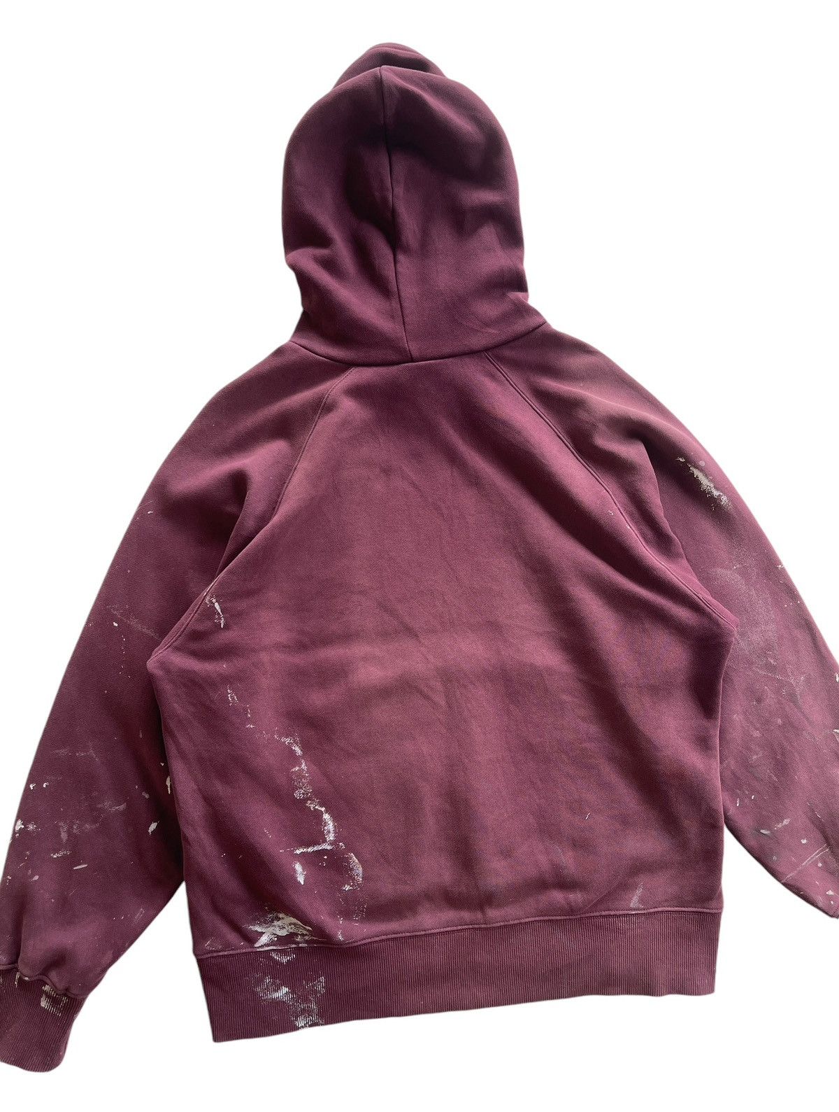 Vintage Vintage Harvard University Paint Splatter Faded Hooded Size US L / EU 52-54 / 3 - 13 Thumbnail