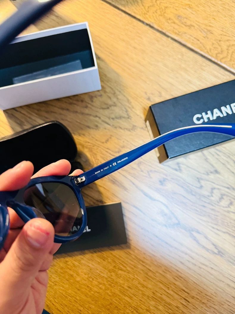Chanel Chanel DK Blue Sunglasses for Women -2505 Size ONE SIZE - 8 Thumbnail