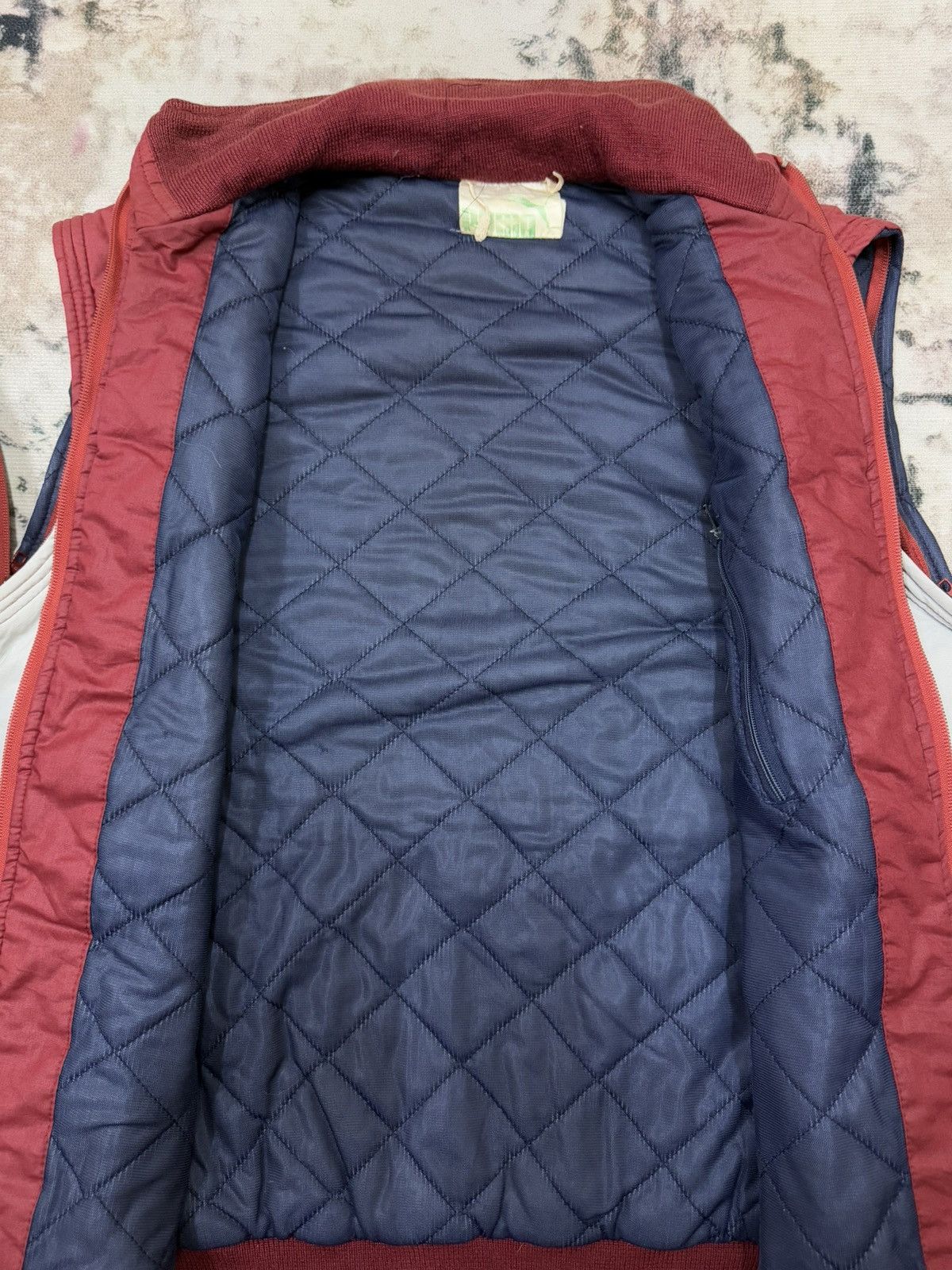 Puma × Vintage Vintage 90s Puma Convertiable Sleeve Bomber Jacket Size US M / EU 48-50 / 2 - 7 Thumbnail