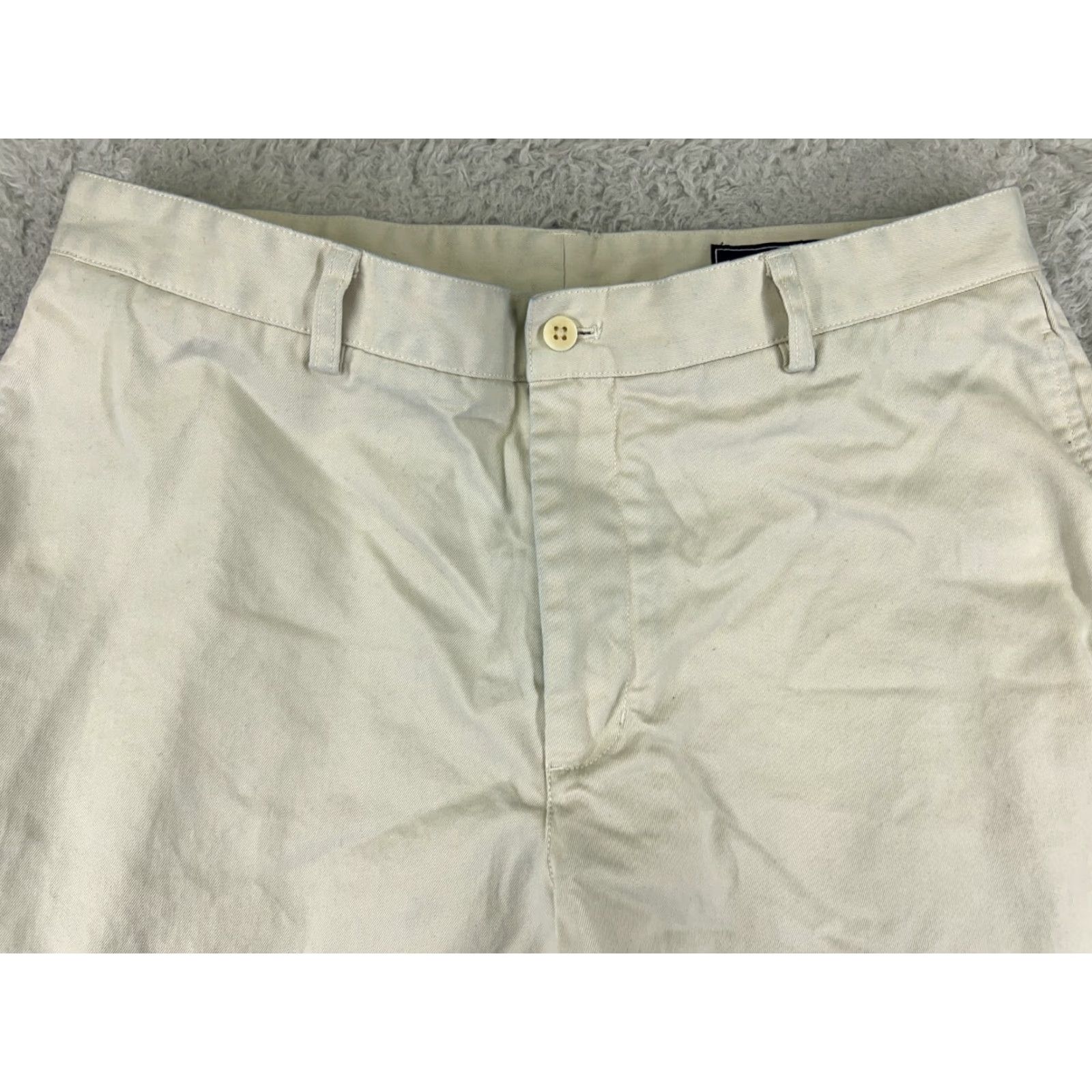 Wrangler VINEYARD VINES Pants Men 35 White Chino 100% Cotton Twill Golf Casual 35x32 READ Size US 35 - 4 Thumbnail