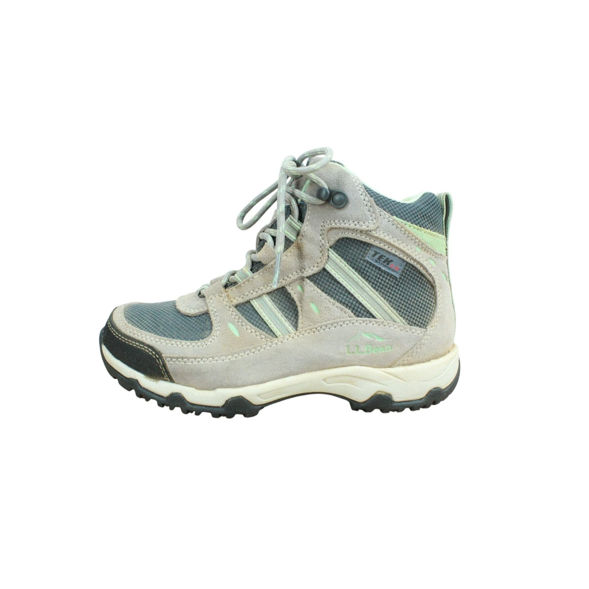 LL Bean Women's Trail Model 4 Hiking Boots Suede Mesh