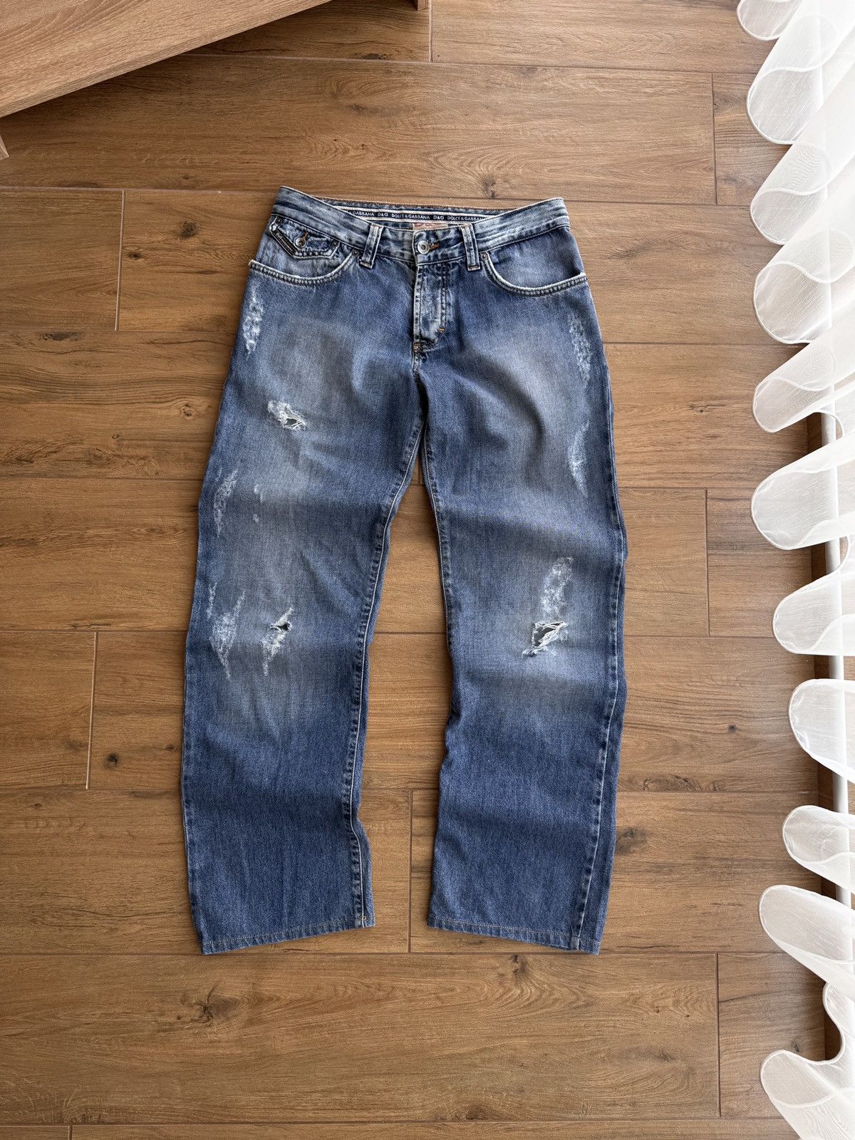 Dolce & Gabbana × Vintage Vintage Dolce & Gabbana Winner Luxury Japanese Denim Jeans Size US 31 - 8 Thumbnail