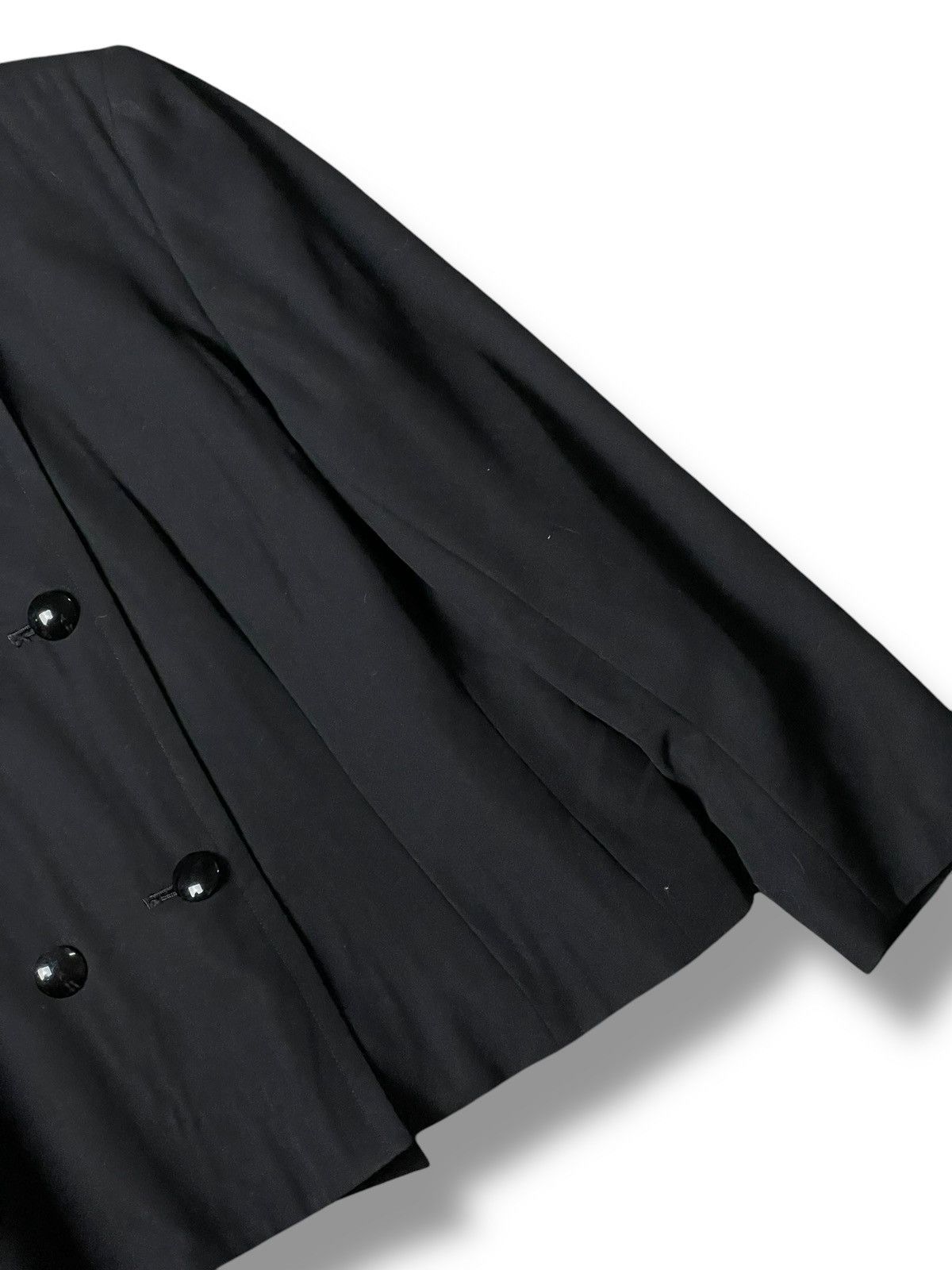 Designer × Givenchy × Vintage GIVENCHY Women’s Double Breasted Crop Coat (99) Size XS / US 0-2 / IT 36-38 - 3 Thumbnail