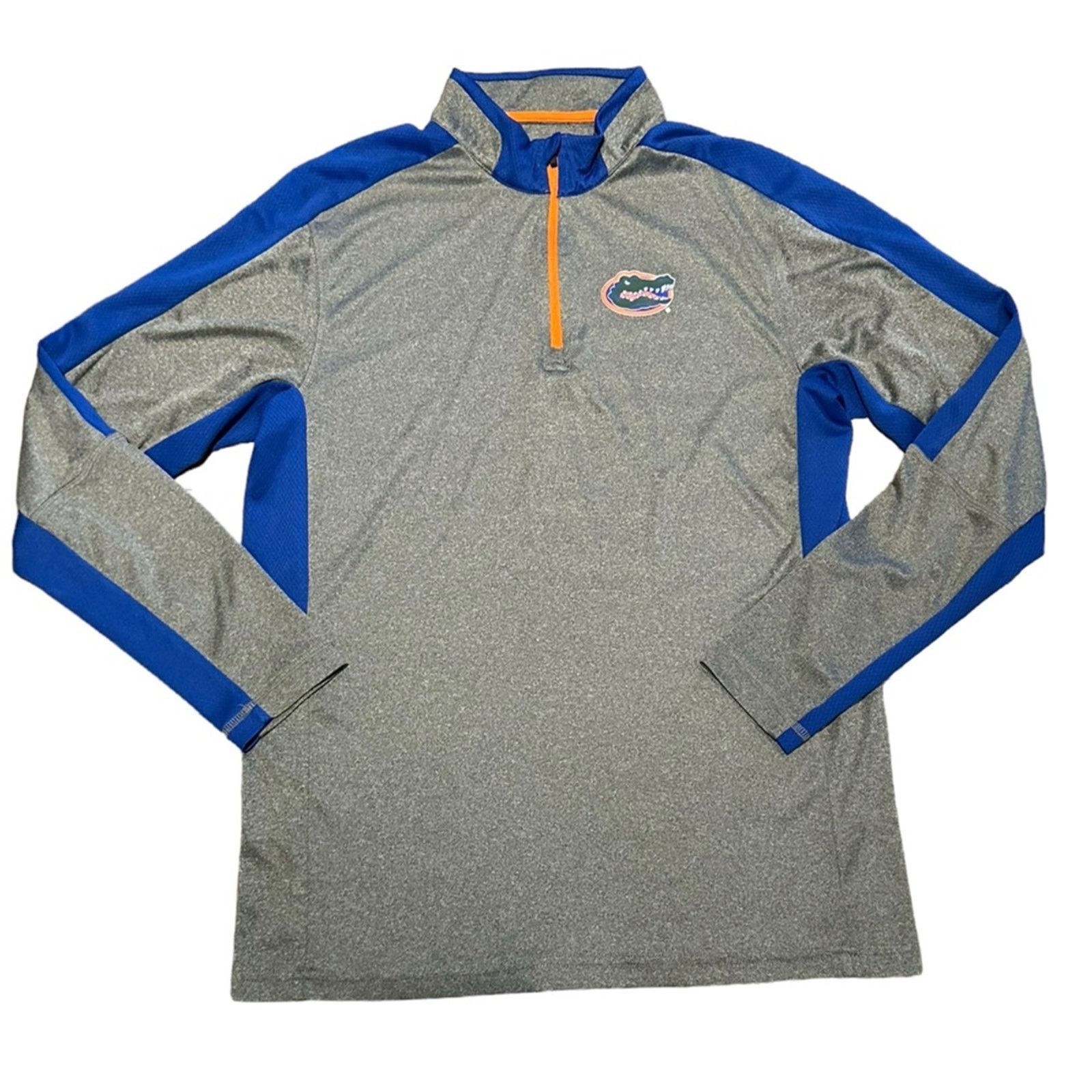 Colosseum Athletics Florida Gators Large Polyester Quarter Zip Pullover Gray Size US L / EU 52-54 / 3 - 1 Thumbnail