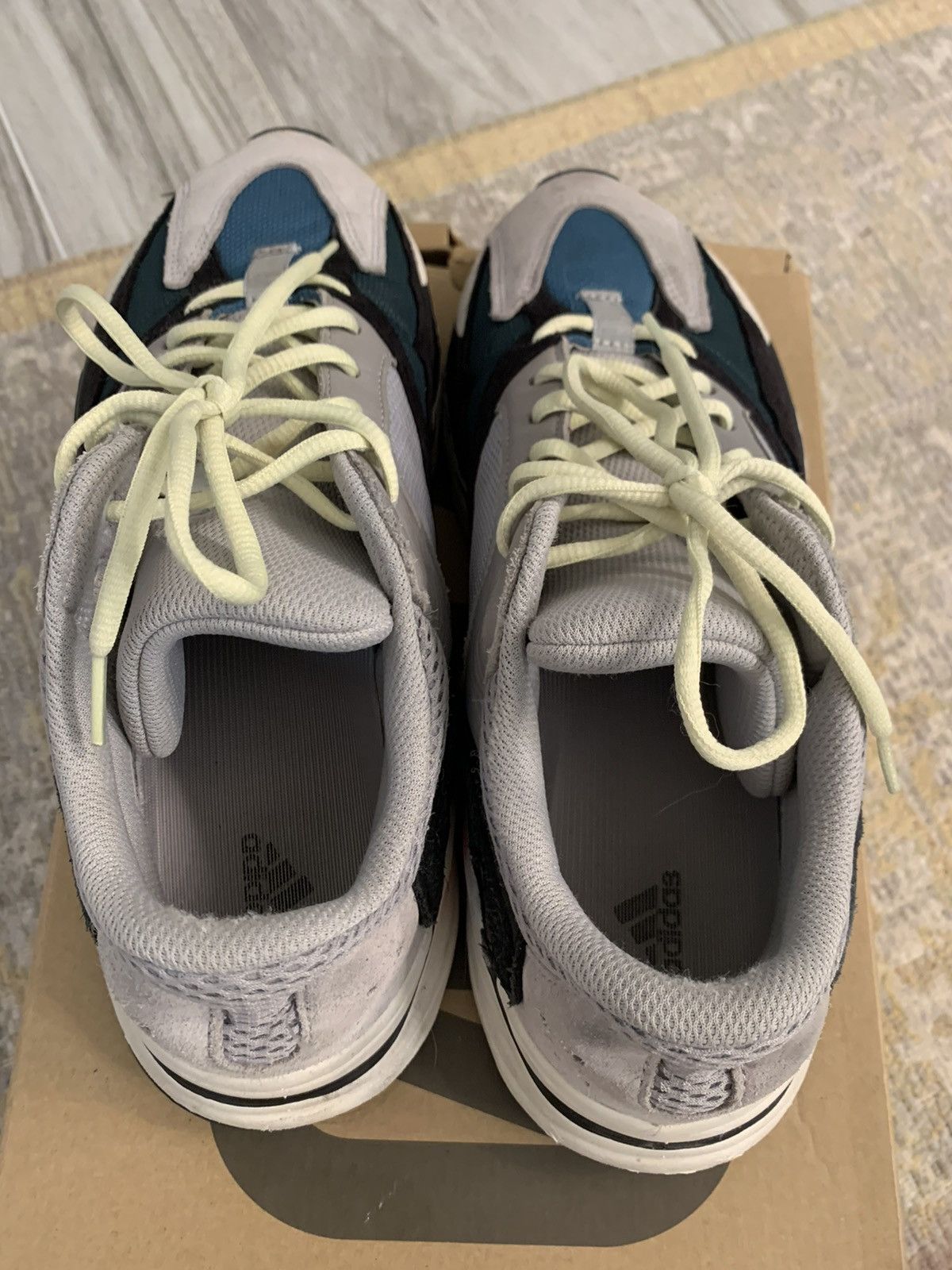 Adidas × Kanye West adidas Yeezy Boost 700 Wave Runner (2017/2023) Size US 12 / EU 45 - 7 Thumbnail