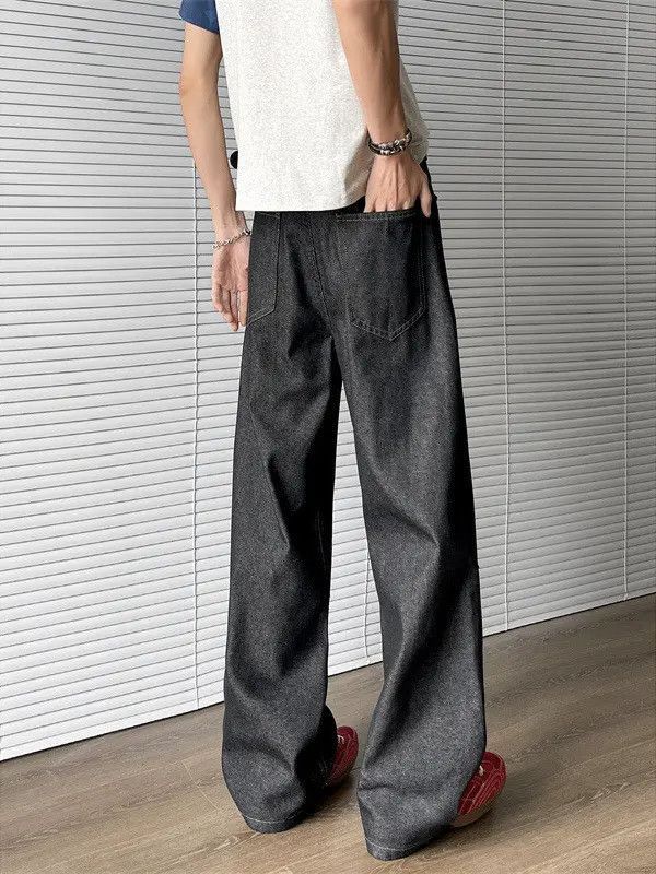 Japanese Brand Retro loose wide leg casual jeans Size US 32 / EU 48 - 5 Thumbnail