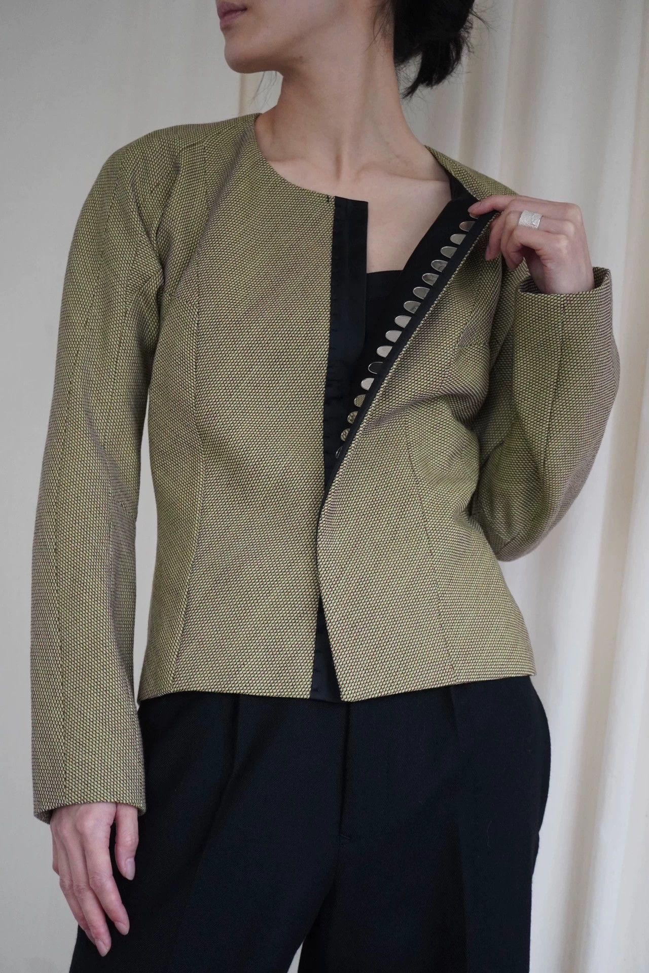 Junya Watanabe Junya Watanabe 1997AW Polarized Structure Wool Jacket M Size M / US 6-8 / IT 42-44 - 2 Thumbnail