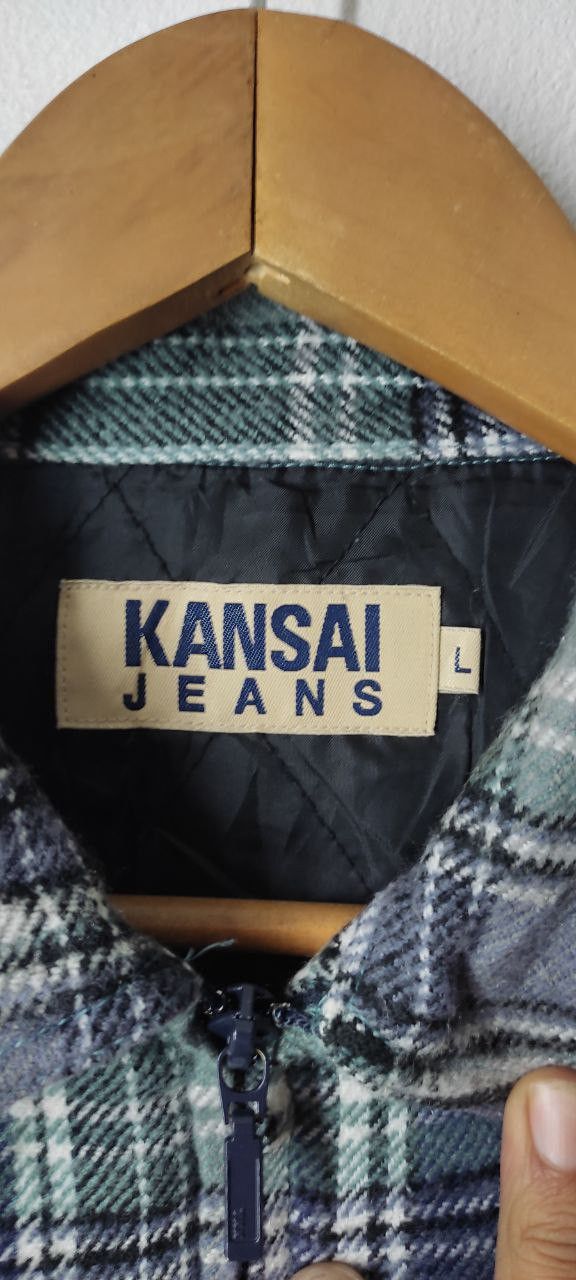Kansai Yamamoto KANSAI JEANS KANSAI YAMAMOTO JAPAN UNISEX JACKET Size US L / EU 52-54 / 3 - 10 Thumbnail