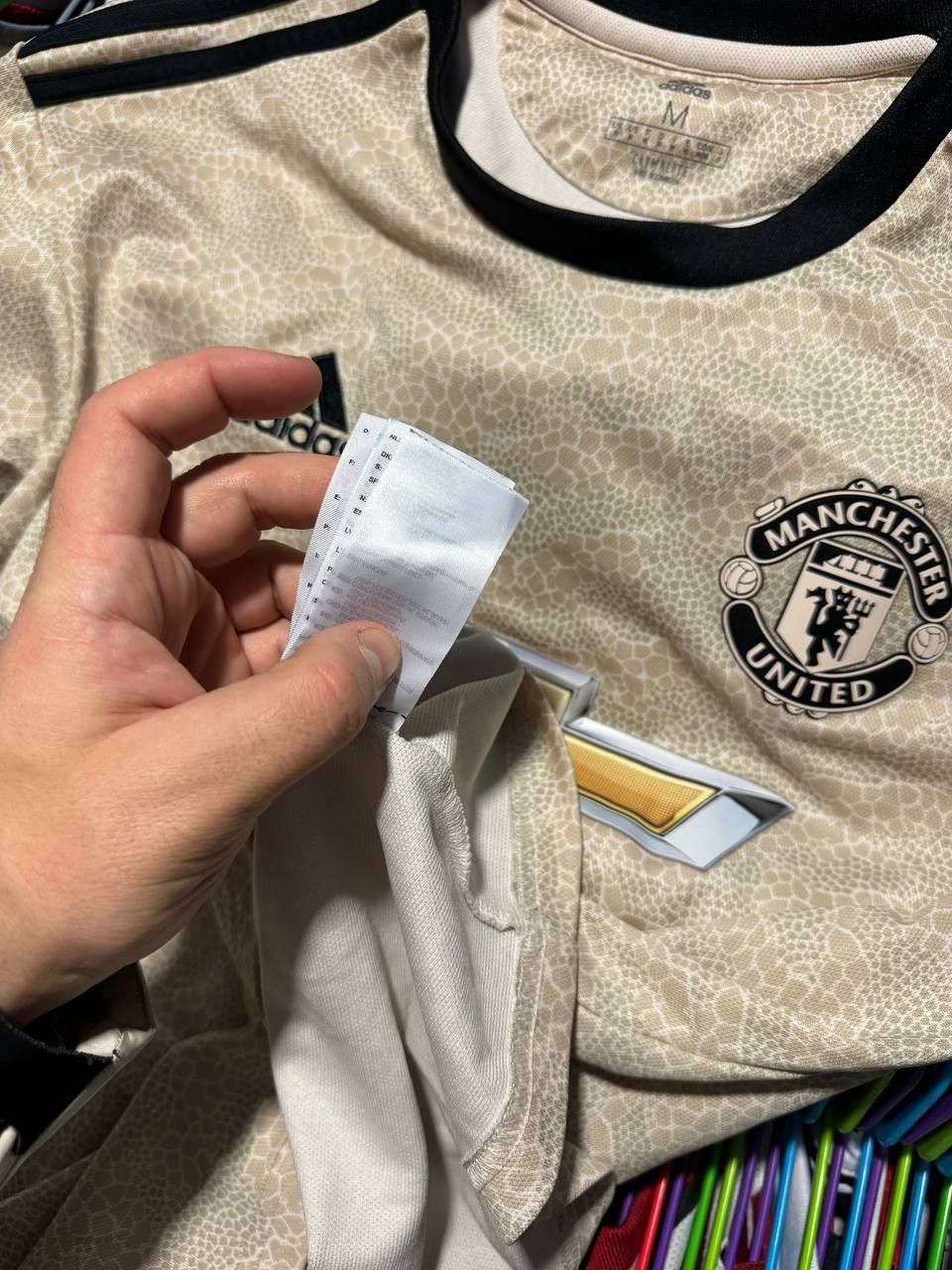 Adidas Vintage Manchester United 2019/20 Third Adidas Soccer Jersey Size US M / EU 48-50 / 2 - 16 Thumbnail
