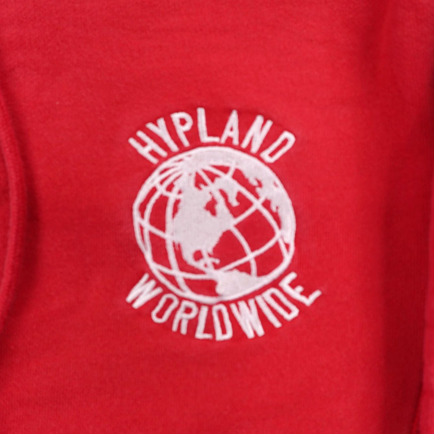 Hypland Hypland Hoodie Mens S Red Worldwide Flag Graphic Pullover Sweatshirt Sweater Size US S / EU 44-46 / 1 - 3 Thumbnail