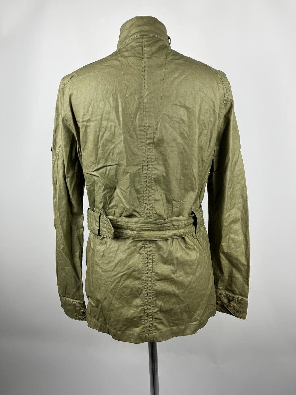 Barbour Barbour International Bearings Casual Jacket Green Belted Size XS / US 0-2 / IT 36-38 - 4 Thumbnail