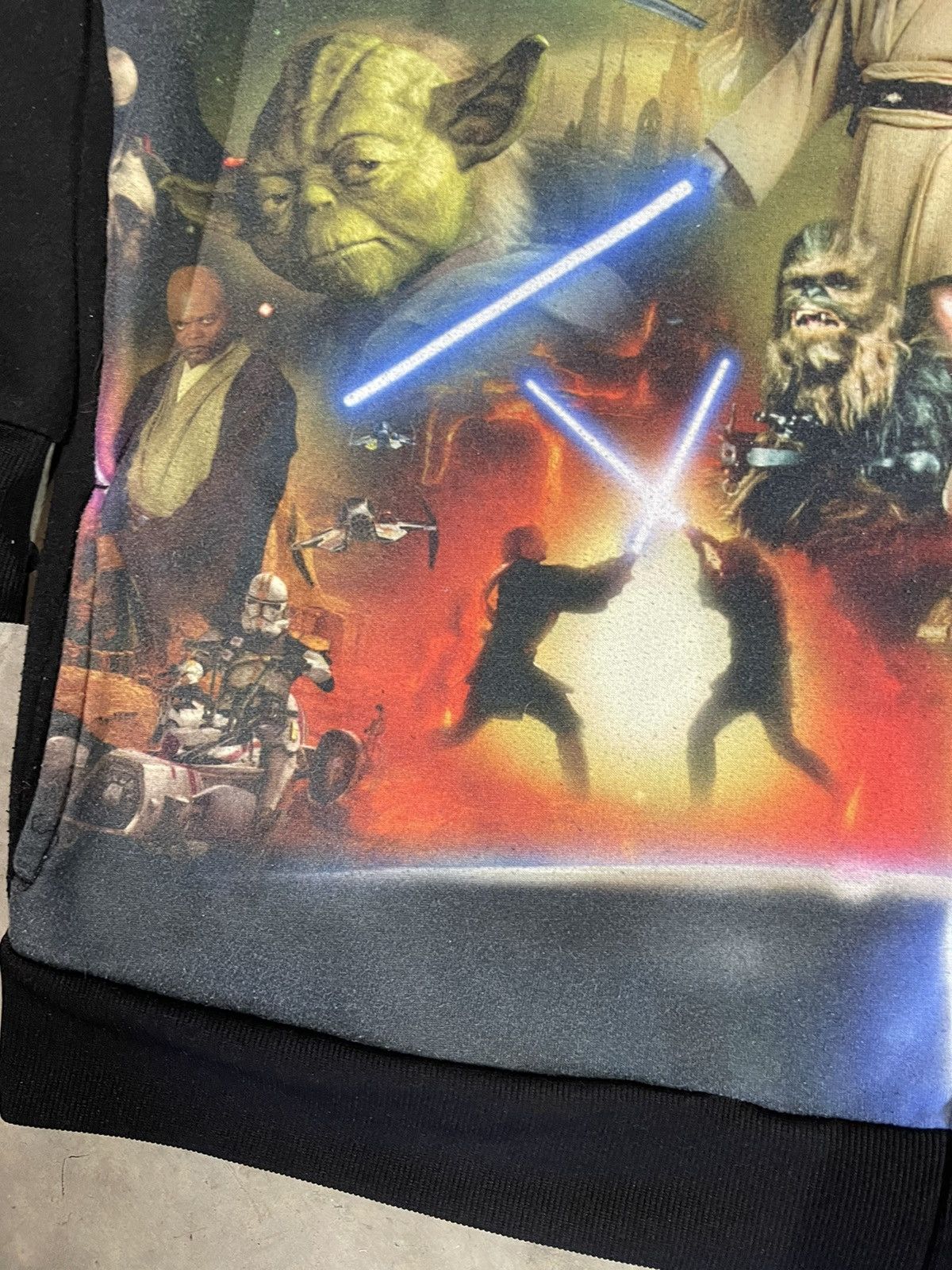 Vintage Vintage Star Wars Hoodie Size US XXL / EU 58 / 5 - 4 Thumbnail