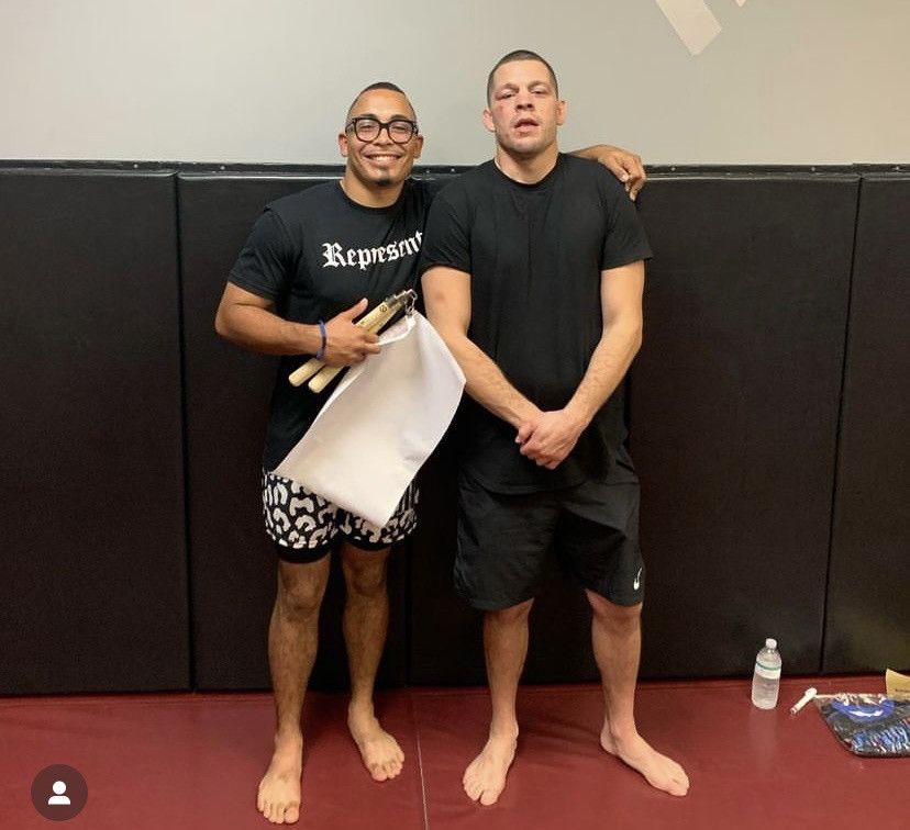 UFC UFC Autographed NATE DIAZ Poster & Nunchucks Size ONE SIZE - 4 Thumbnail