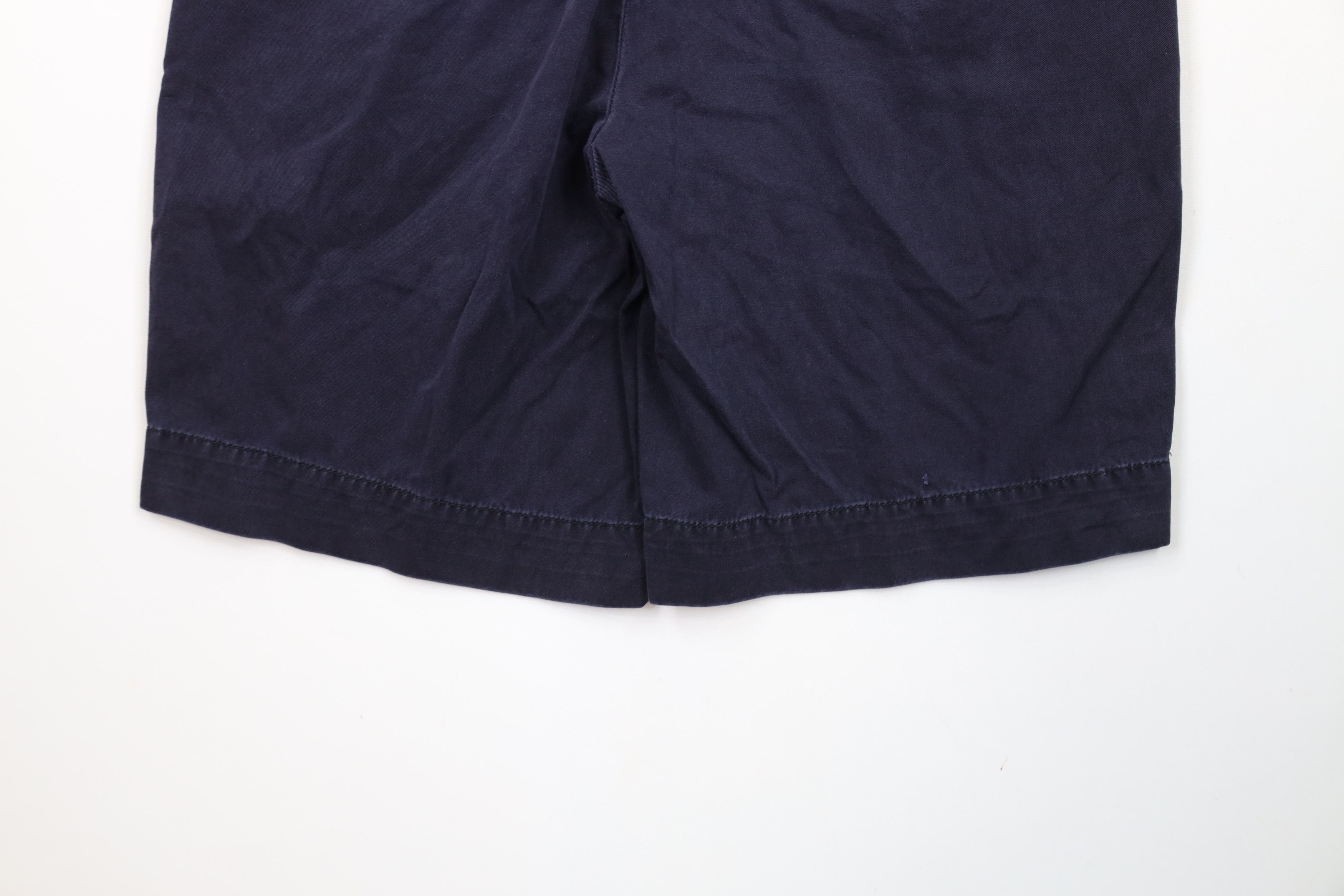Polo Ralph Lauren Vintage 90s Ralph Lauren Heavyweight Cotton Shorts Blue Size US 30 / EU 46 - 13 Thumbnail