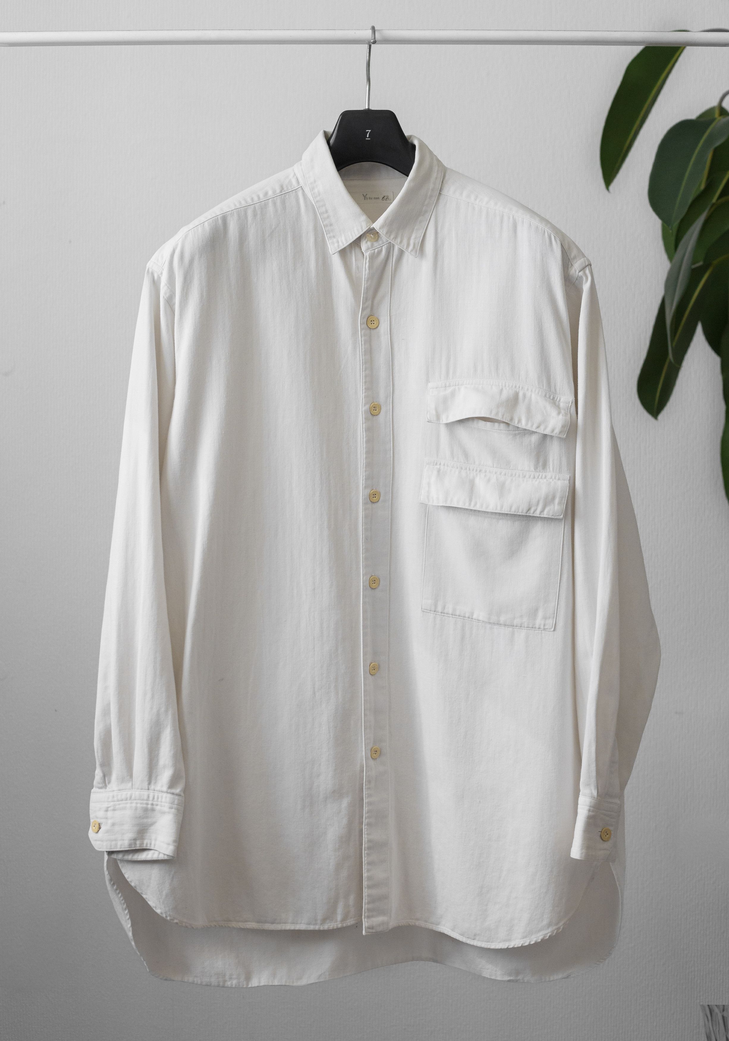Yohji Yamamoto vintage cotton shirt Size US M / EU 48-50 / 2 - 1 Thumbnail