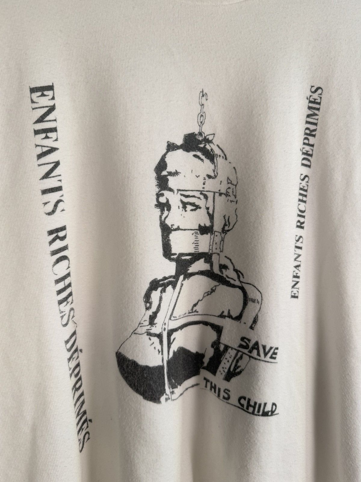 Enfants Riches Deprimes 🚭OG ERD GRAIL🚭 SPRING/SUMMER 2019 "SAVE THIS CHILD" SHIRT Size US L / EU 52-54 / 3 - 6 Thumbnail
