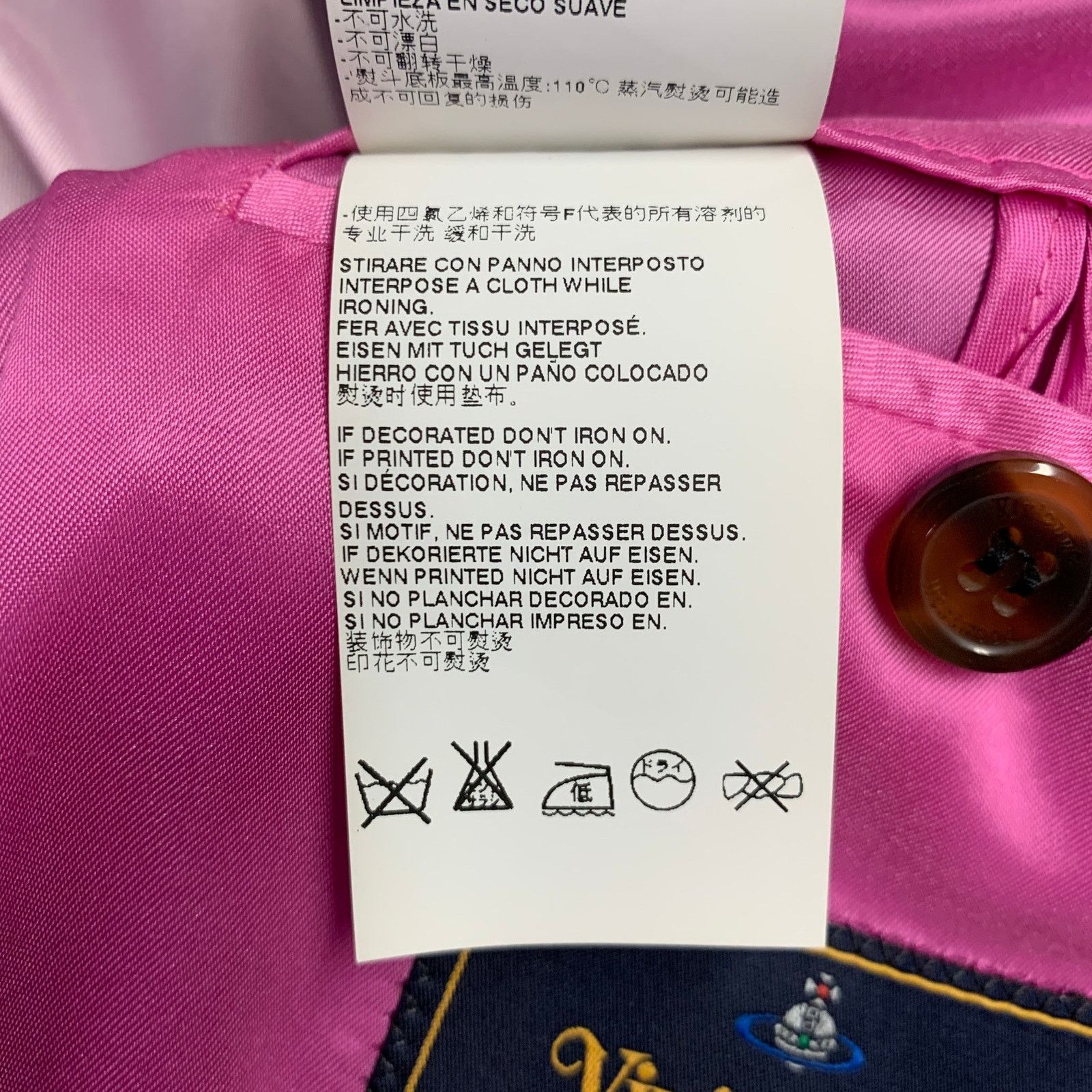 Vivienne Westwood VIVIENNE WESTWOOD Black Wool Single Breasted Sport Coat Size 36R - 11 Thumbnail