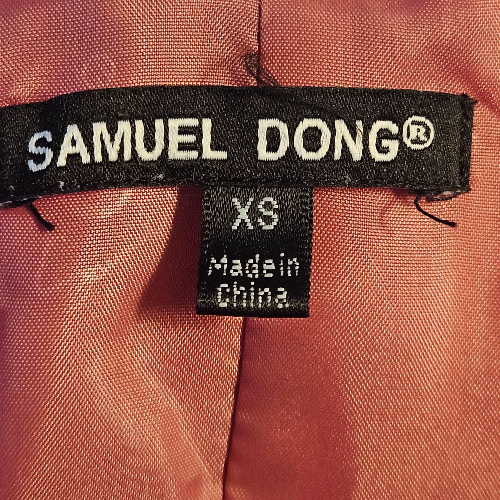 Other Samuel Dong Womens Midi Dress XS Pink Dior Inspired Barbieco Size XS / US 0-2 / IT 36-38 - 4 Thumbnail