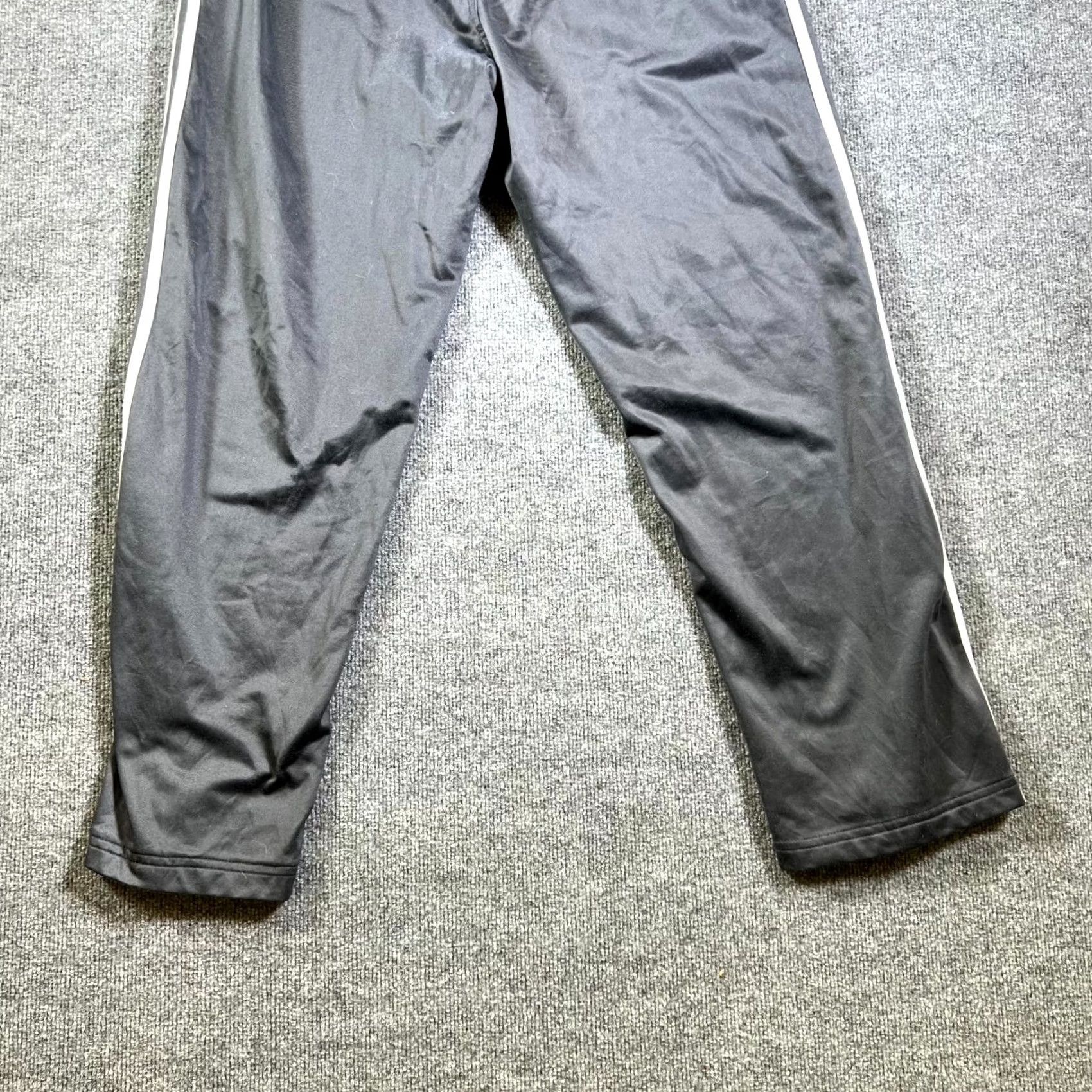 Vintage Franklin Sports Track Pants Mens XL Black Drawstring Straight Leg Performance Size US 36 / EU 52 - 4 Thumbnail